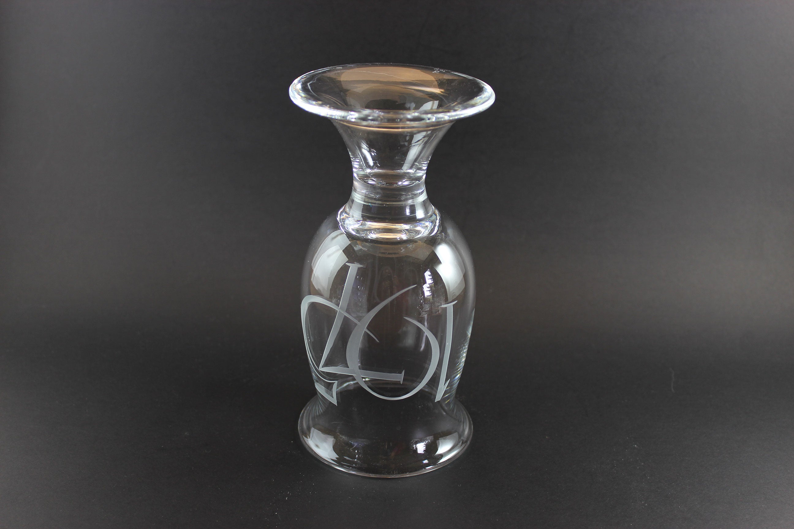 Glass with &