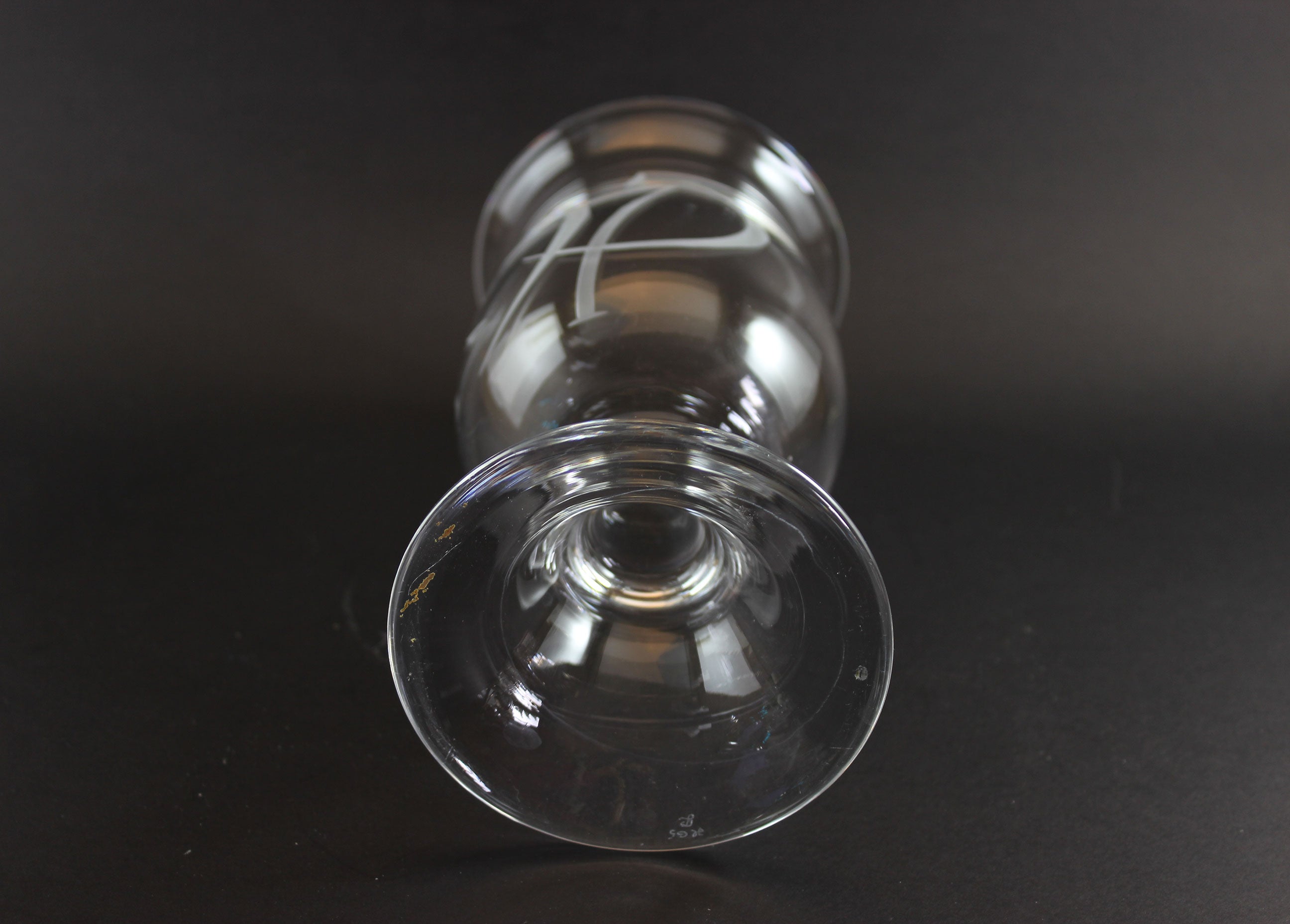 Glass with &