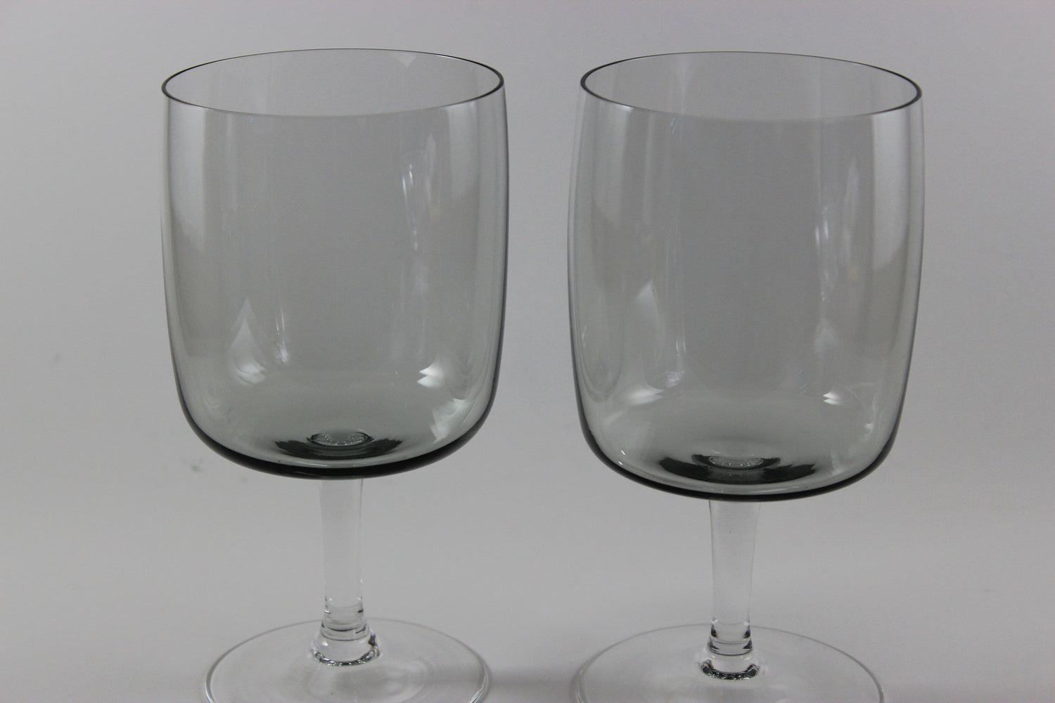 Holmegaard Smoke Grey Large Wine Glasses