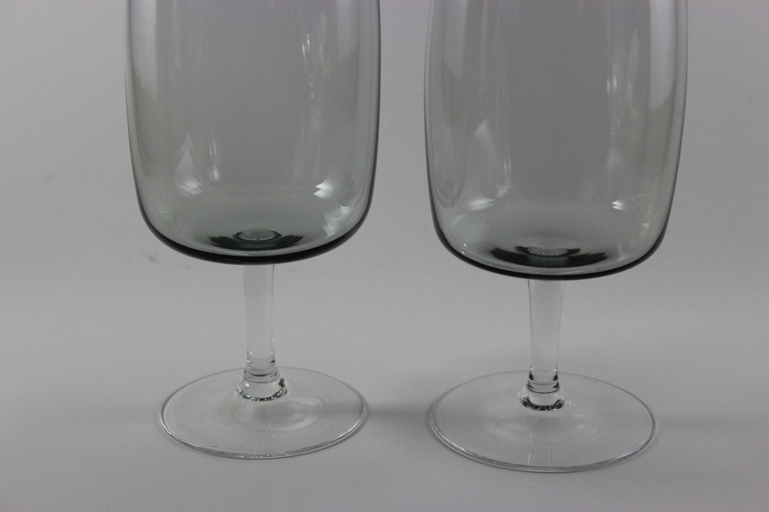 Holmegaard Smoke Grey Large Wine Glasses