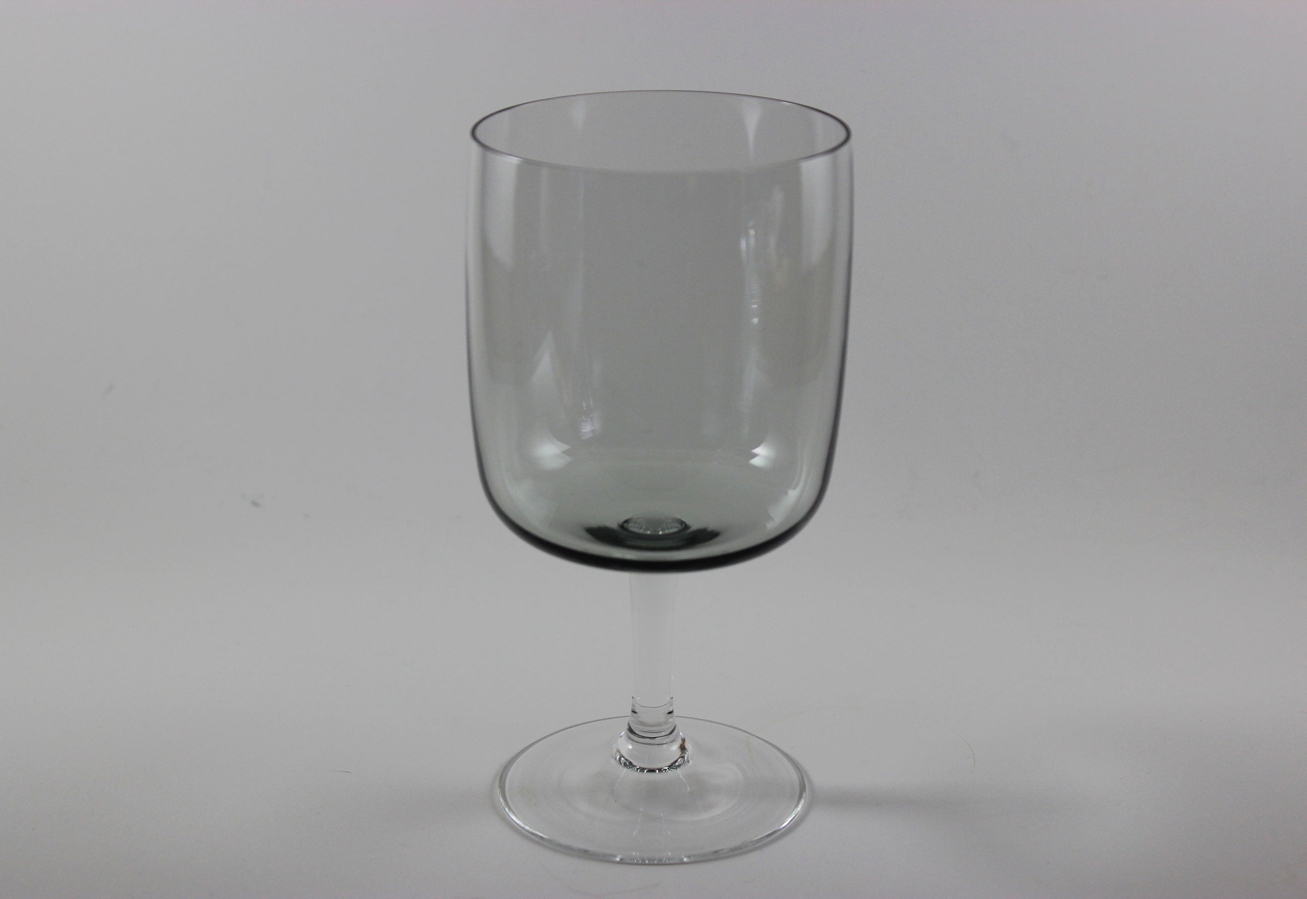 Holmegaard Smoke Grey Large Wine Glasses