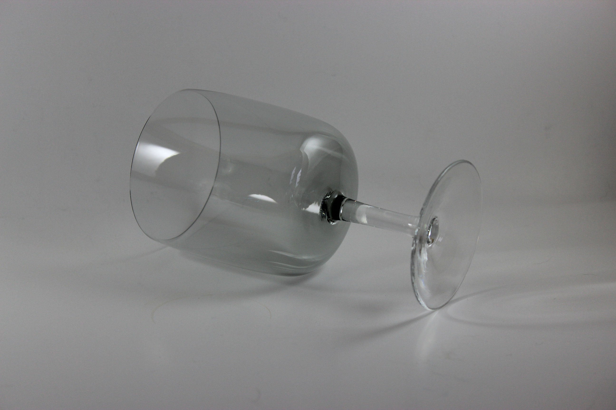 Holmegaard Smoke Grey Large Wine Glasses
