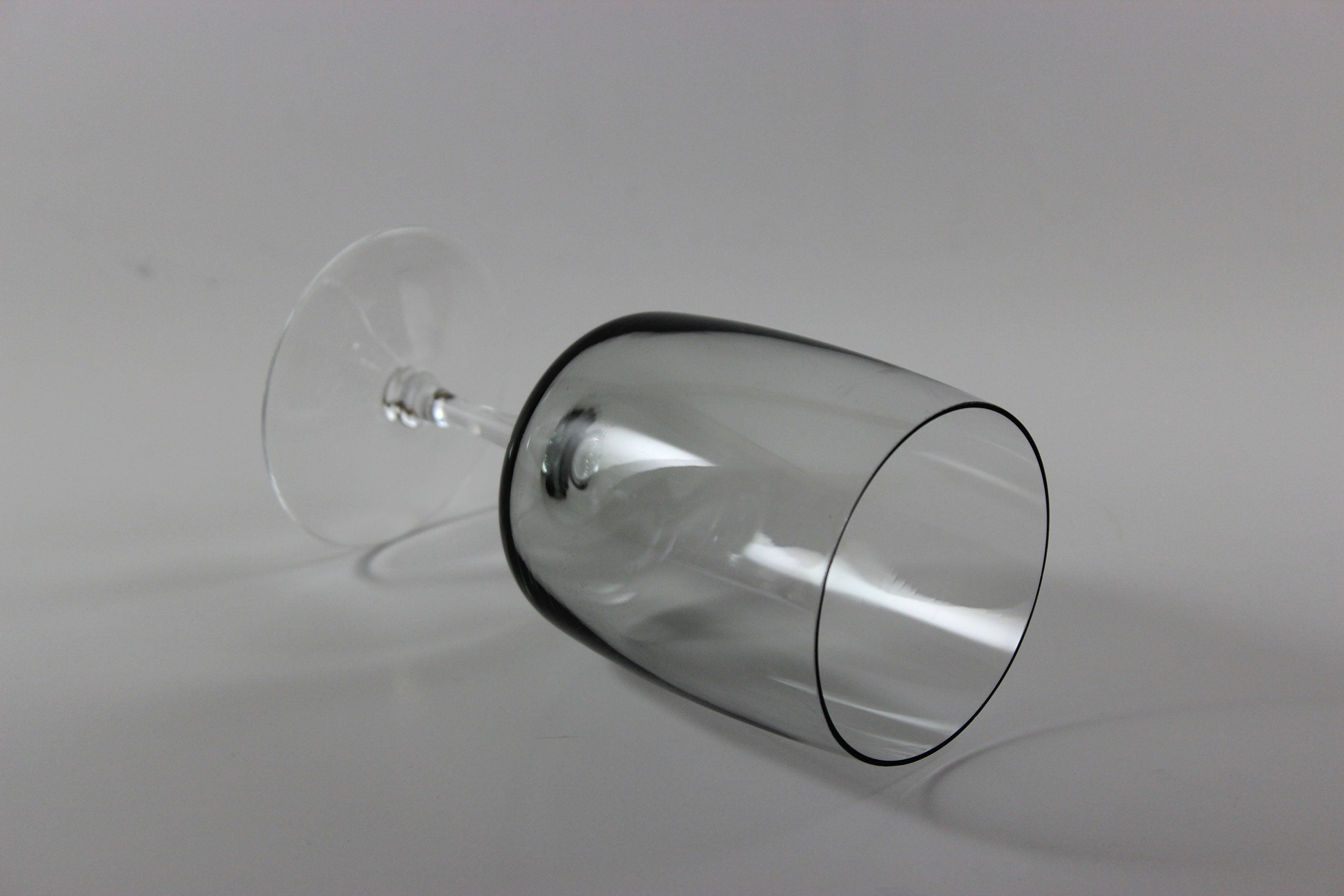 Holmegaard Smoke Grey Small Wine Glass