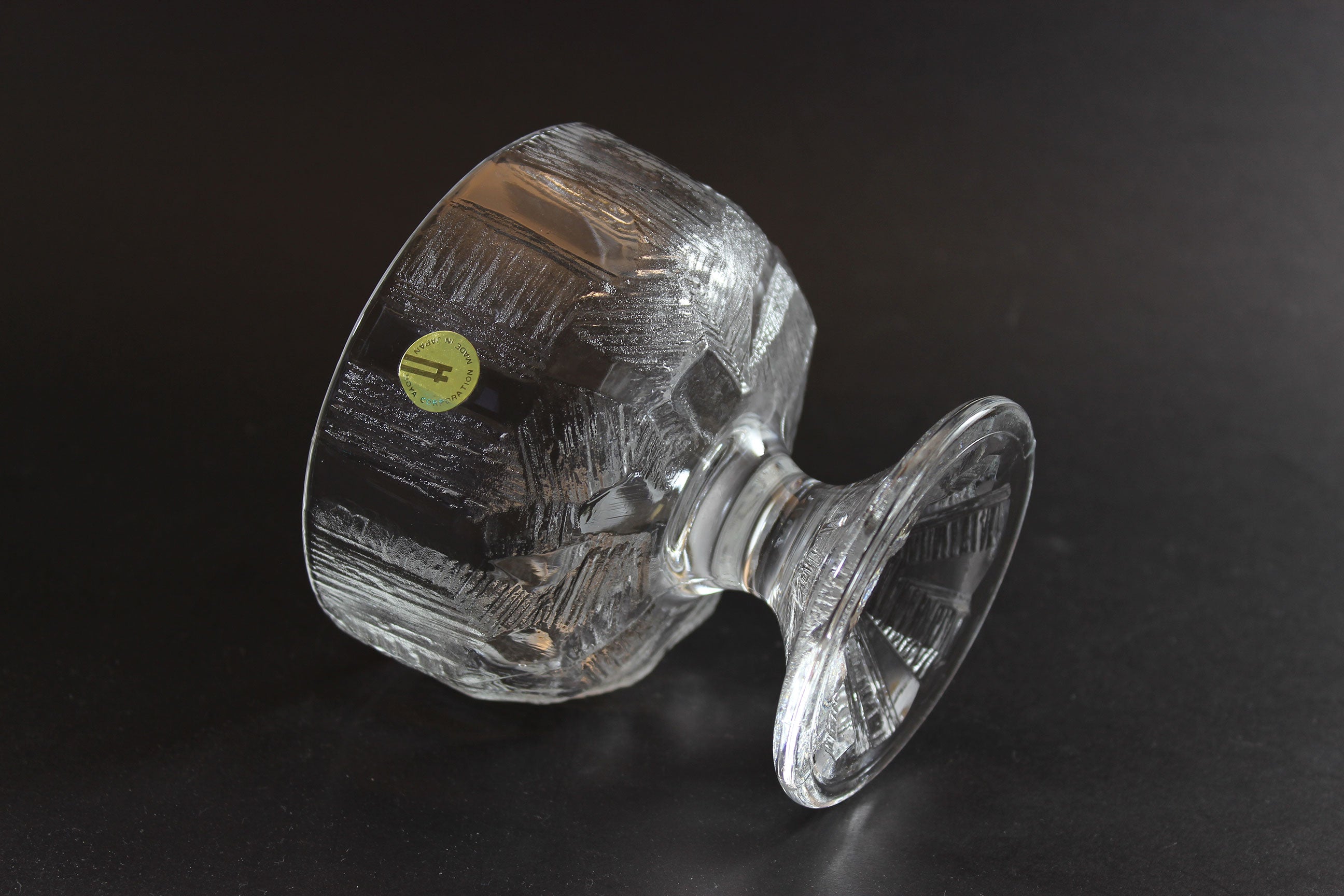 Hoya Corporation, Iceberg Pattern Dessert Glasses