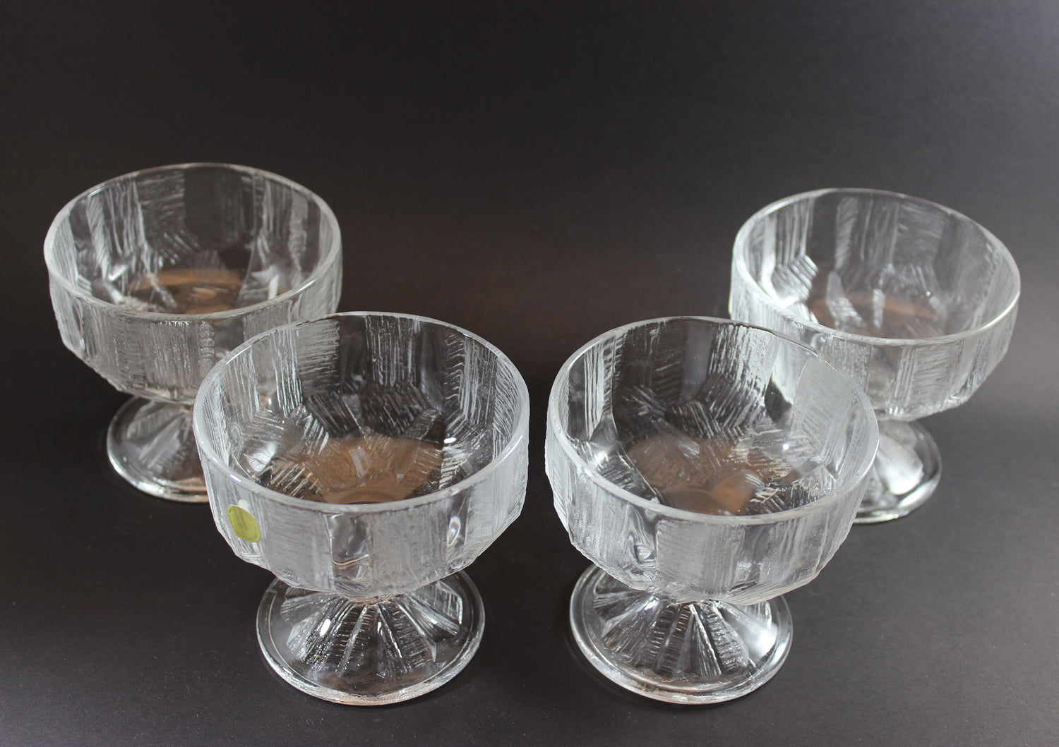 Hoya Corporation, Iceberg Pattern Dessert Glasses