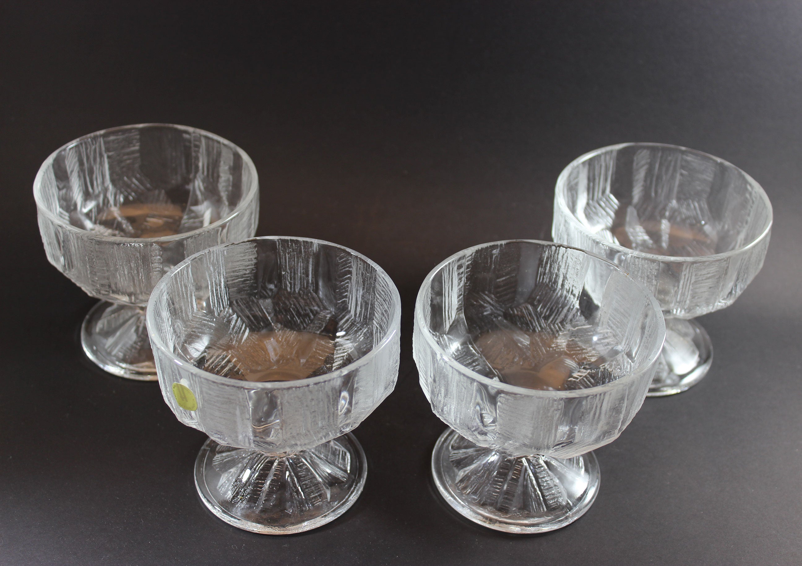 Hoya Corporation, Iceberg Pattern Dessert Glasses