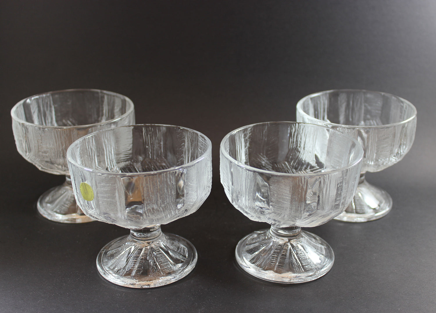 Hoya Corporation, Iceberg Pattern Dessert Glasses