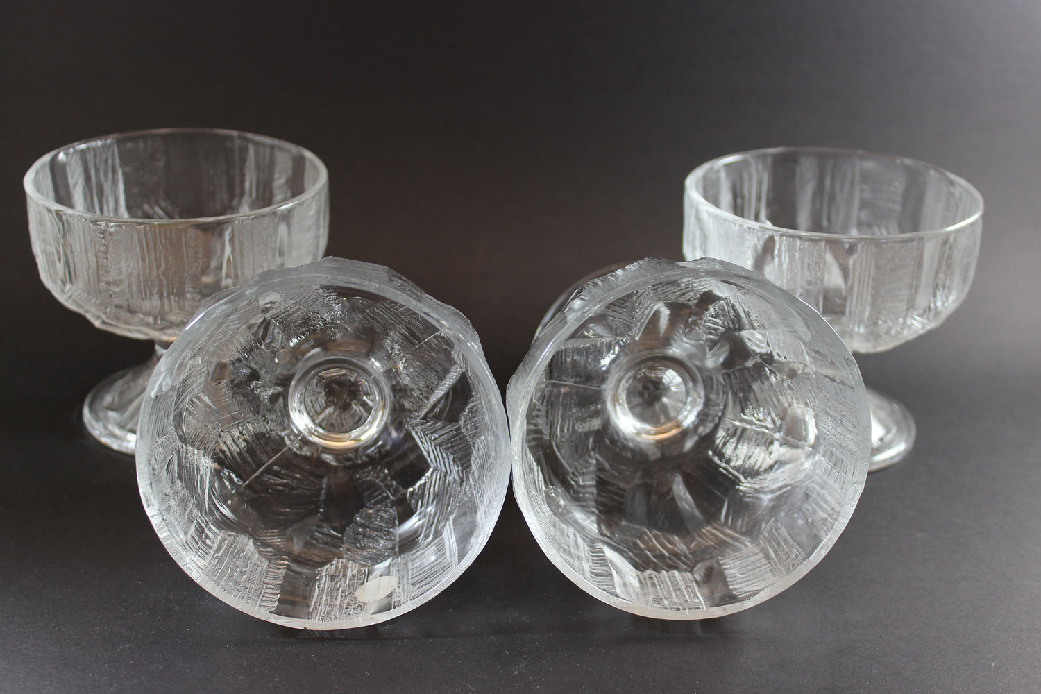 Hoya Corporation, Iceberg Pattern Dessert Glasses