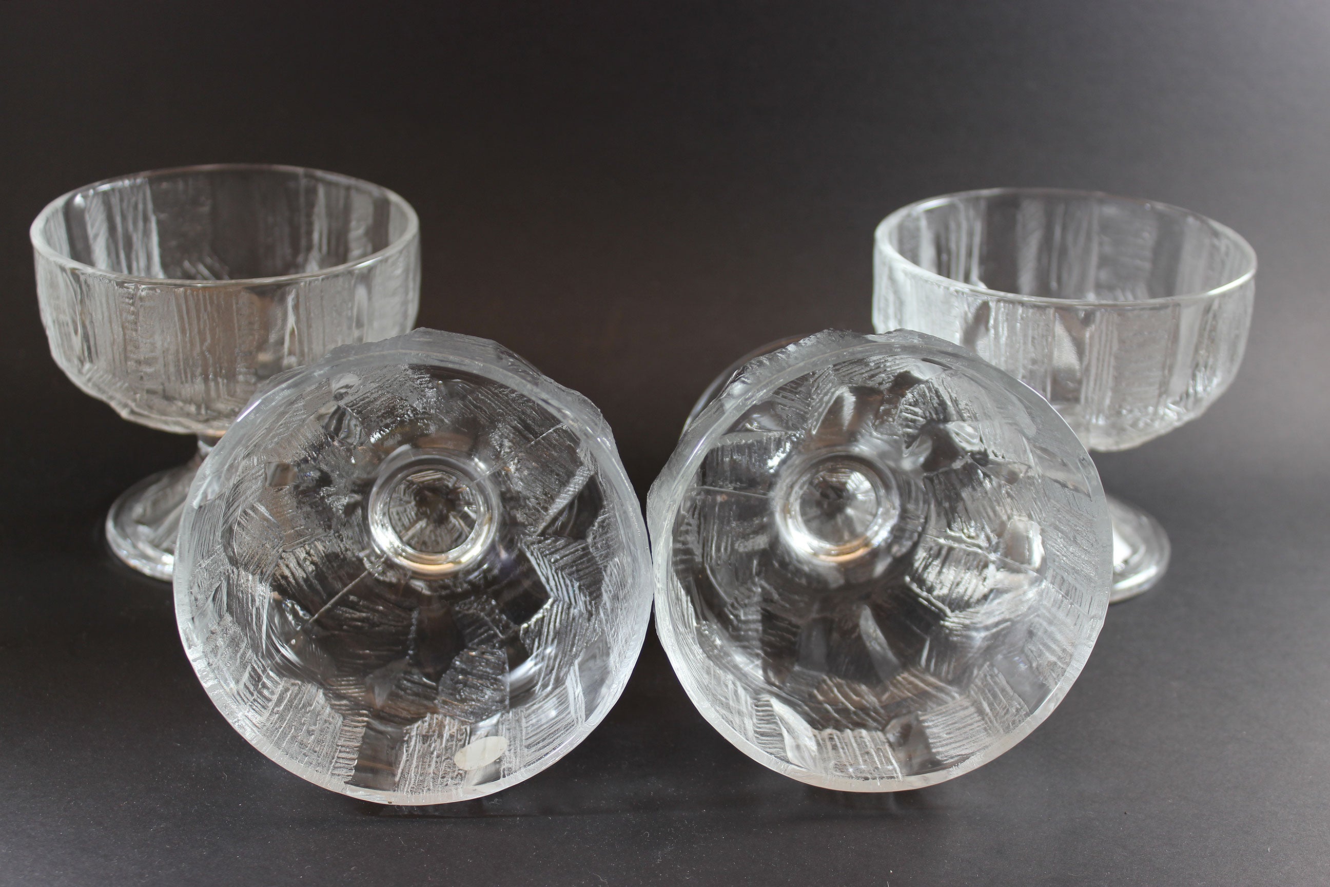 Hoya Corporation, Iceberg Pattern Dessert Glasses