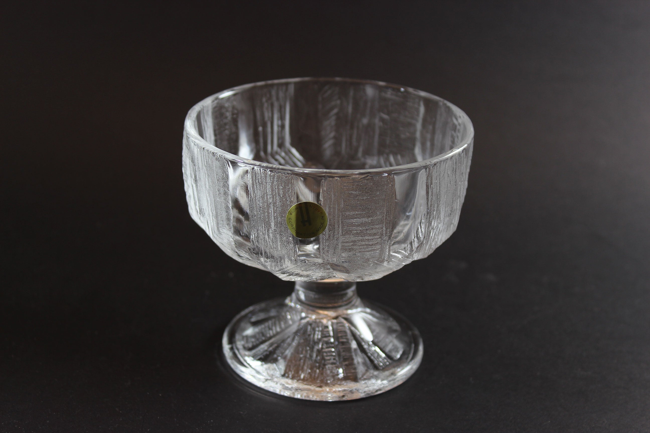 Hoya Corporation, Iceberg Pattern Dessert Glasses