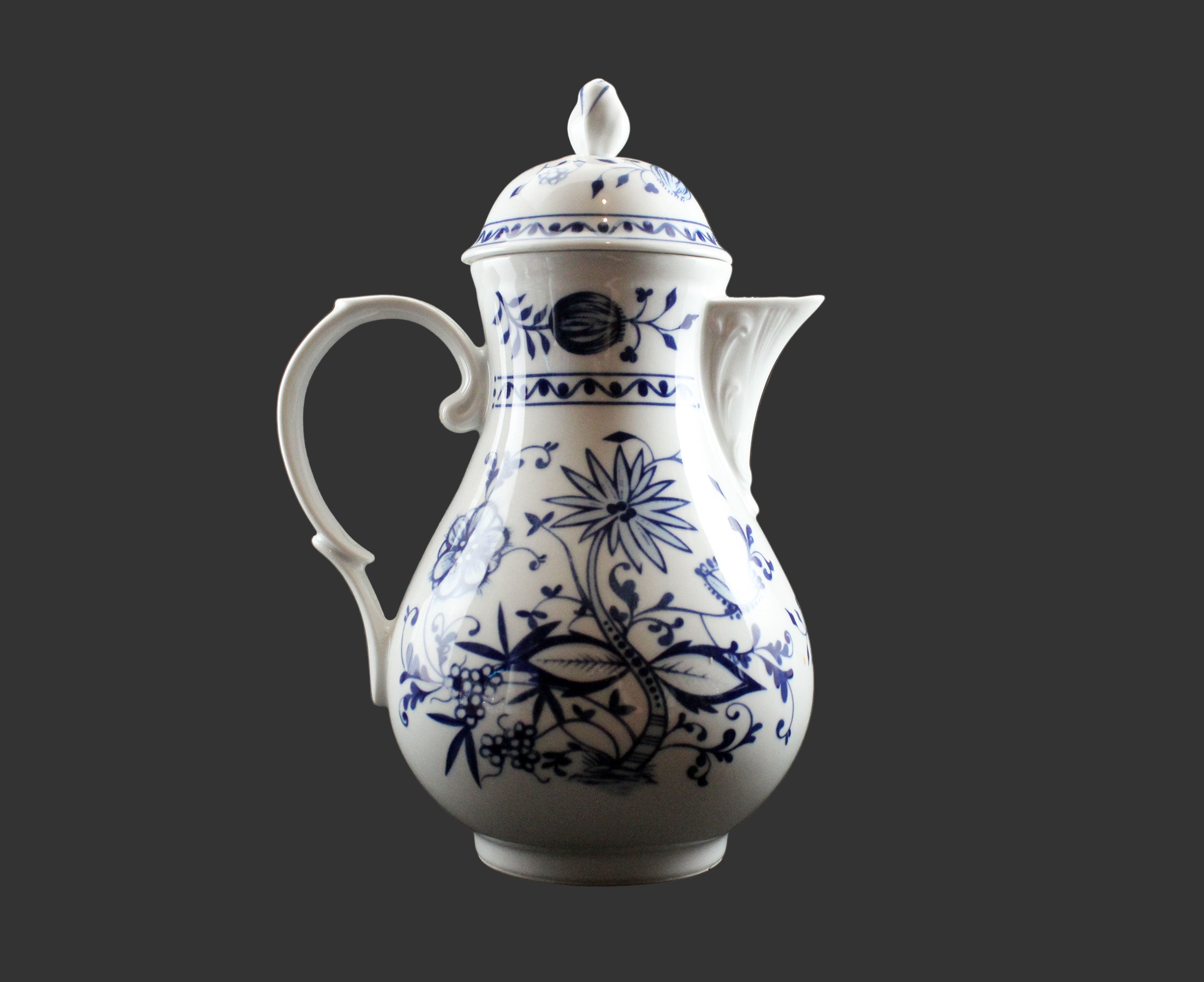 Kahla Zwiebelmuster, Blue Onion, Coffee Set