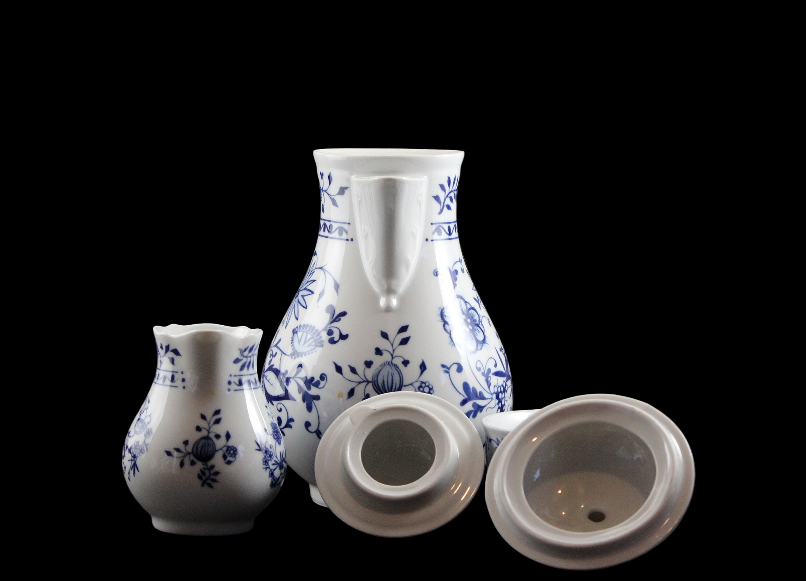 Kahla Zwiebelmuster, Blue Onion, Coffee Set
