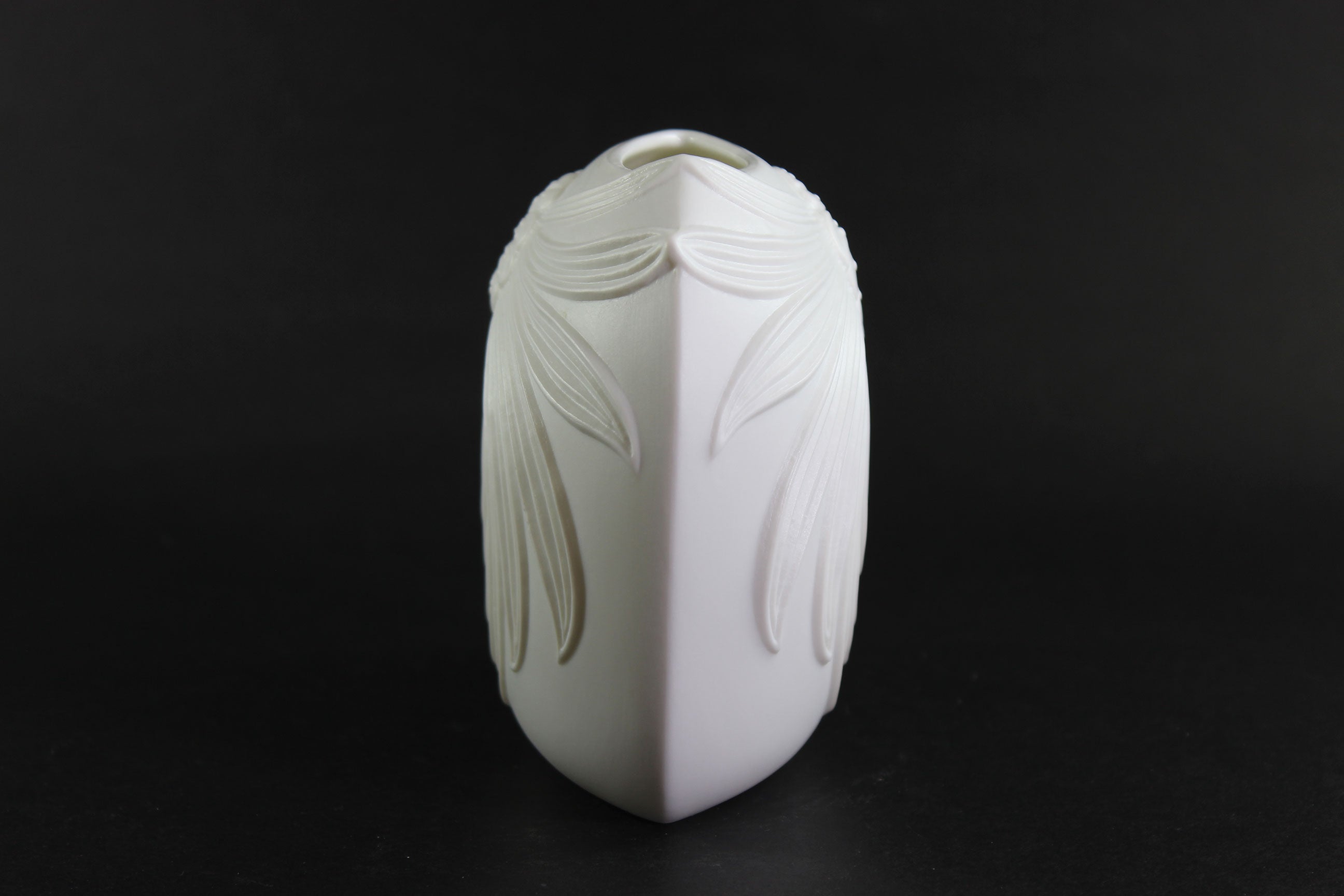 Kaiser Germany, Small White Bisque Porcelain Vase