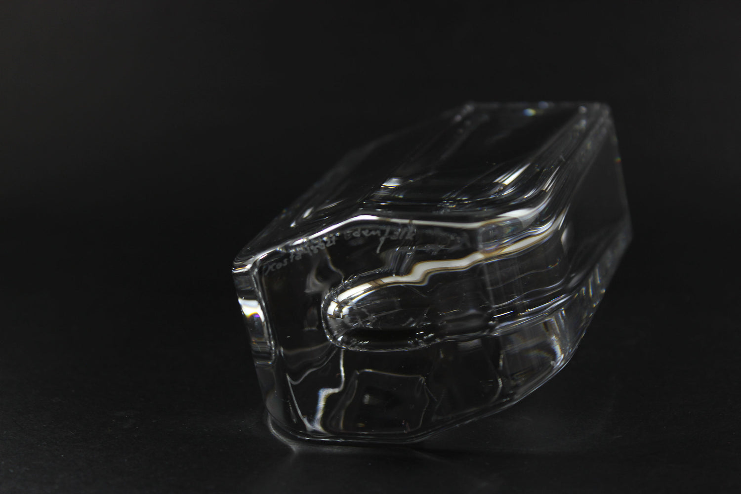 Kosta Boda, Art Glass Vase, Colonna