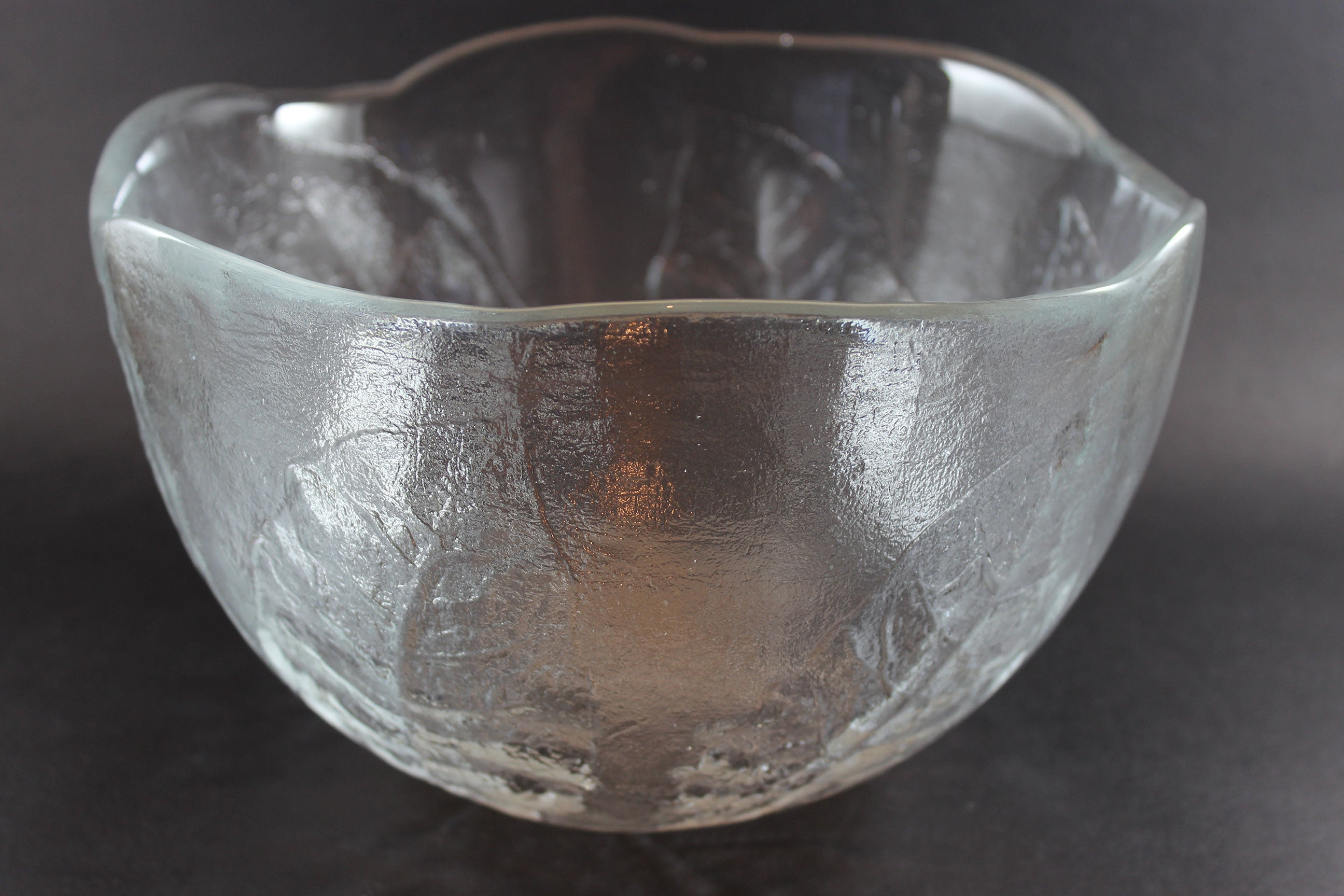 Kosta Boda, Medium Leaf Glass Bowl