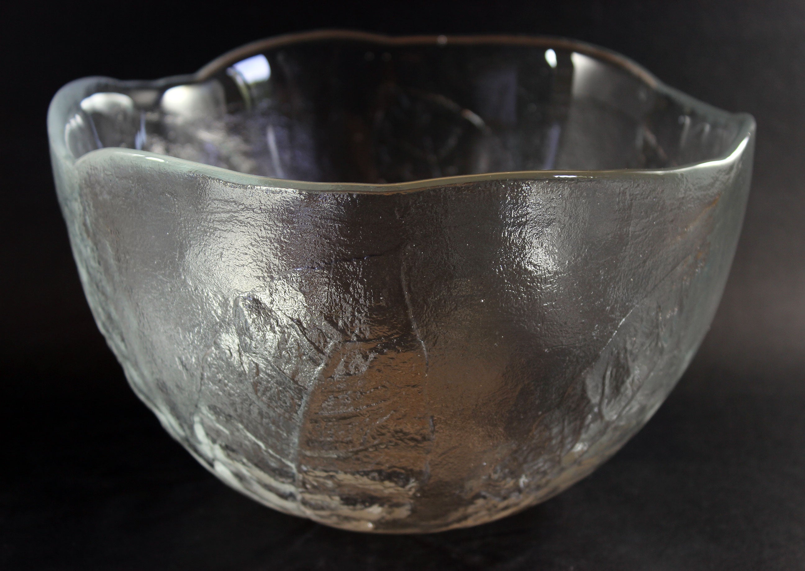Kosta Boda, Medium Leaf Glass Bowl