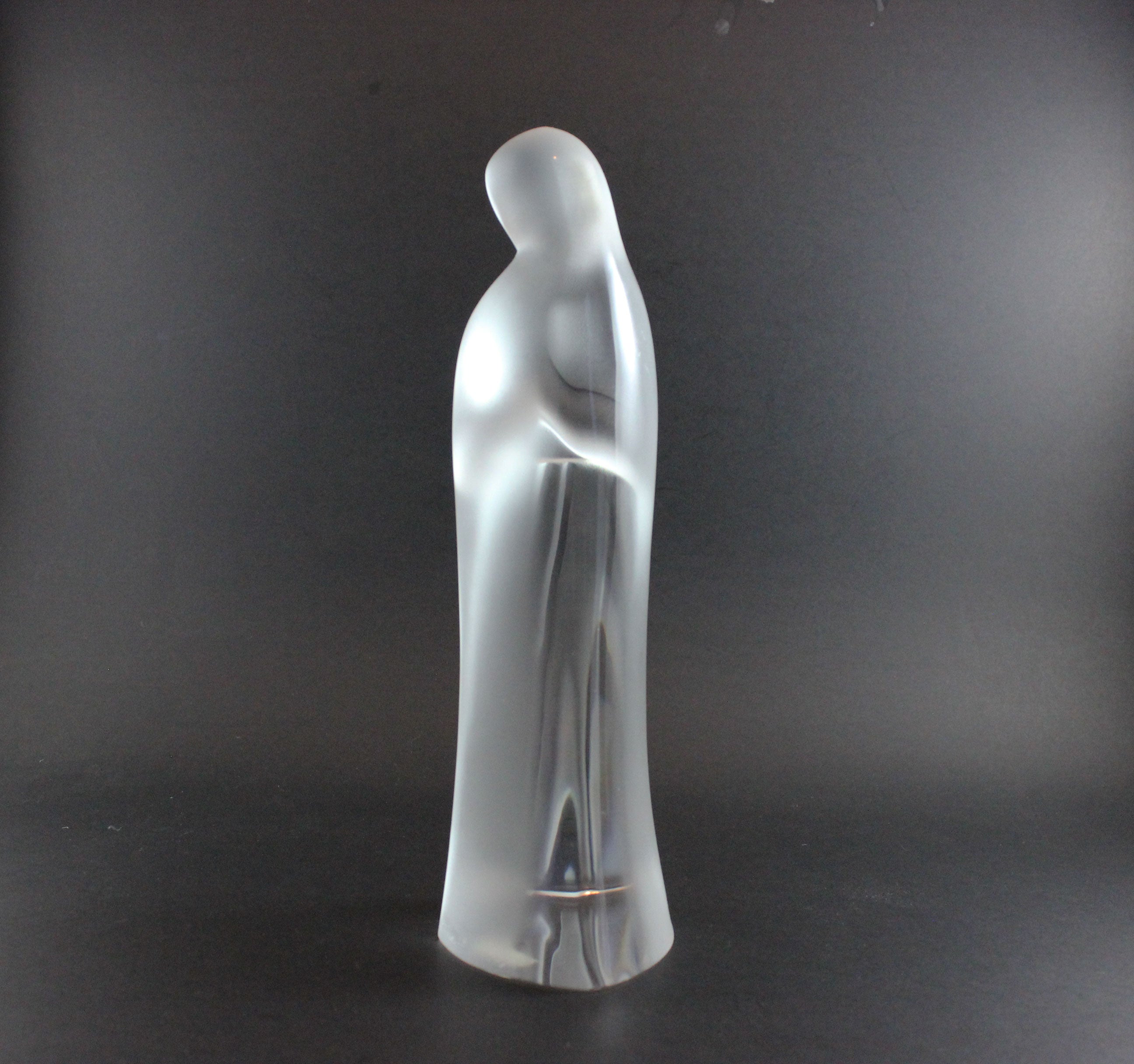 Lalique Crystal, Madonna Figurine