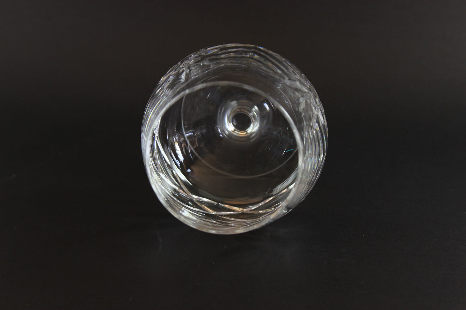 Large Cut Crystal Brandy or Cognac Glasses