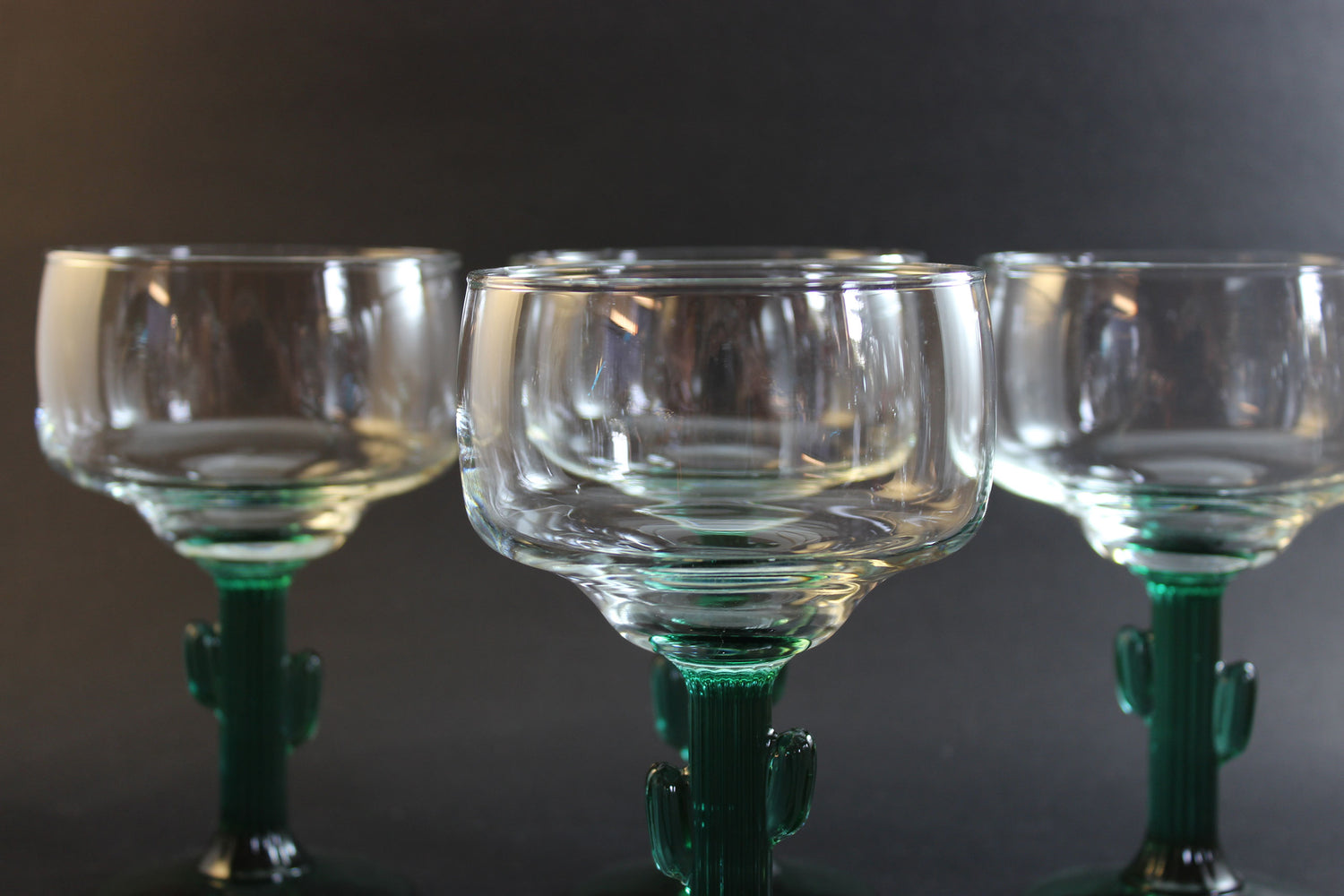 Libbey Cactus Margarita Glasses