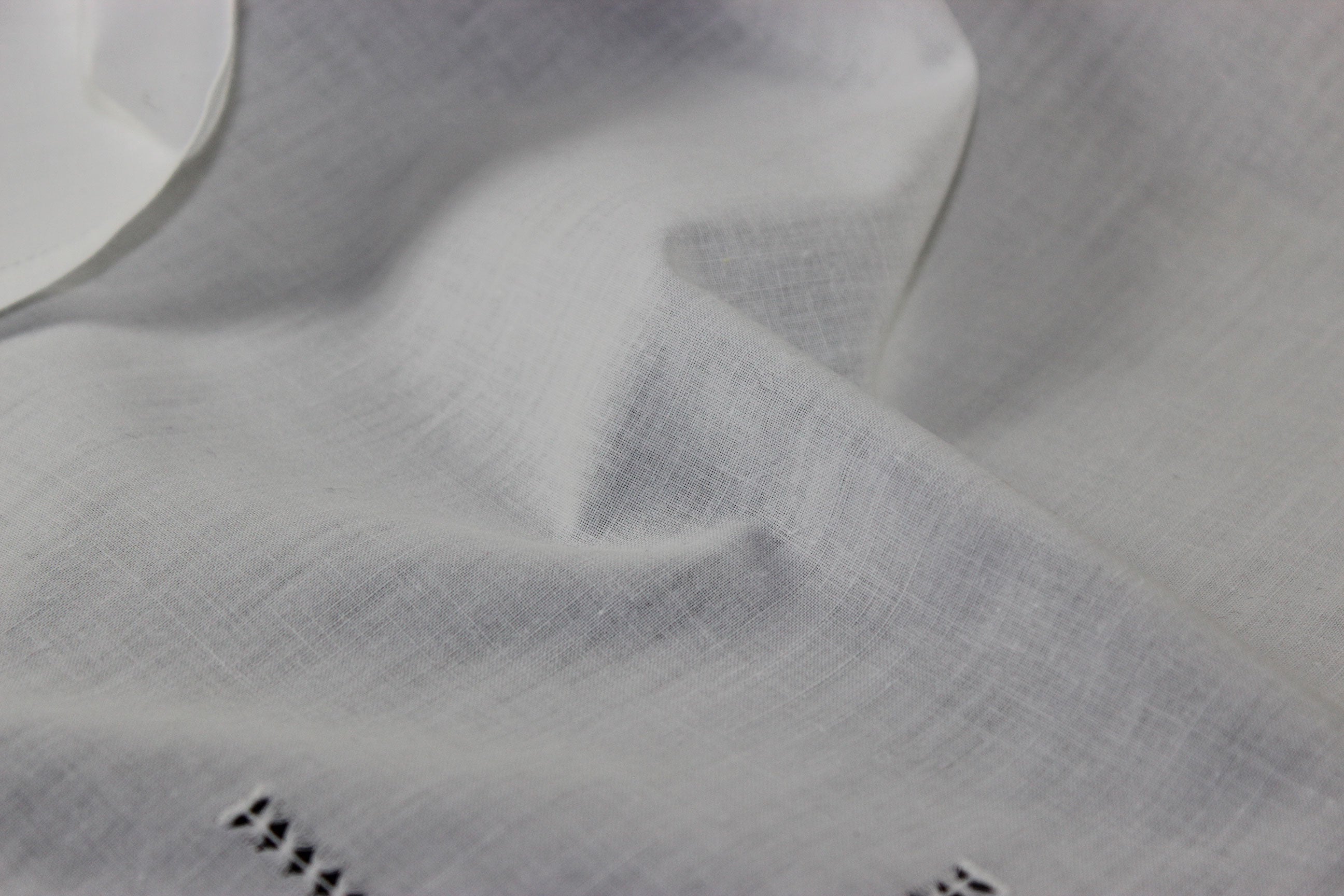 Linen Napkins, Drawn Thread & Hardanger Stitching