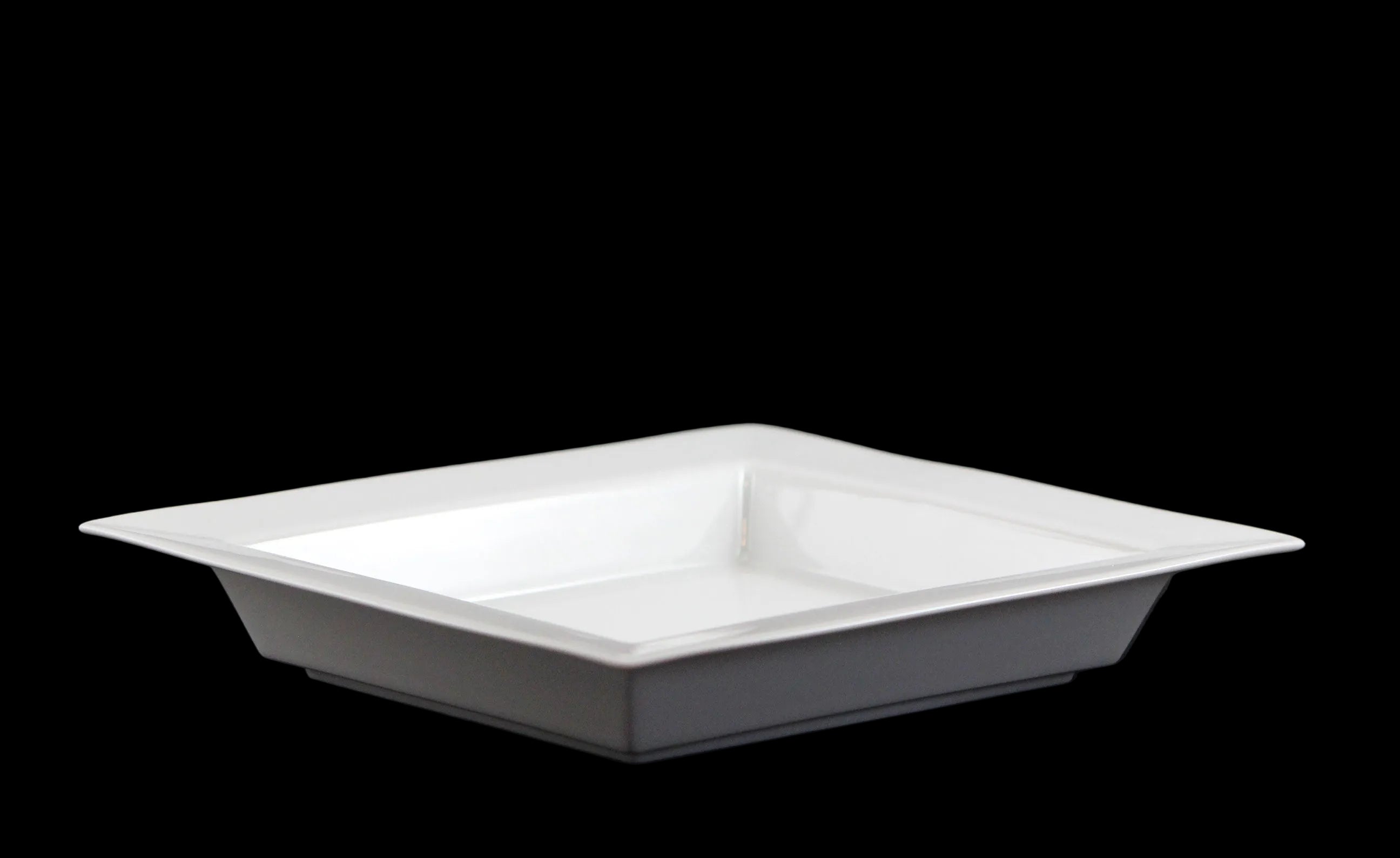 Meissen, Rectangular White Porcelain Dish