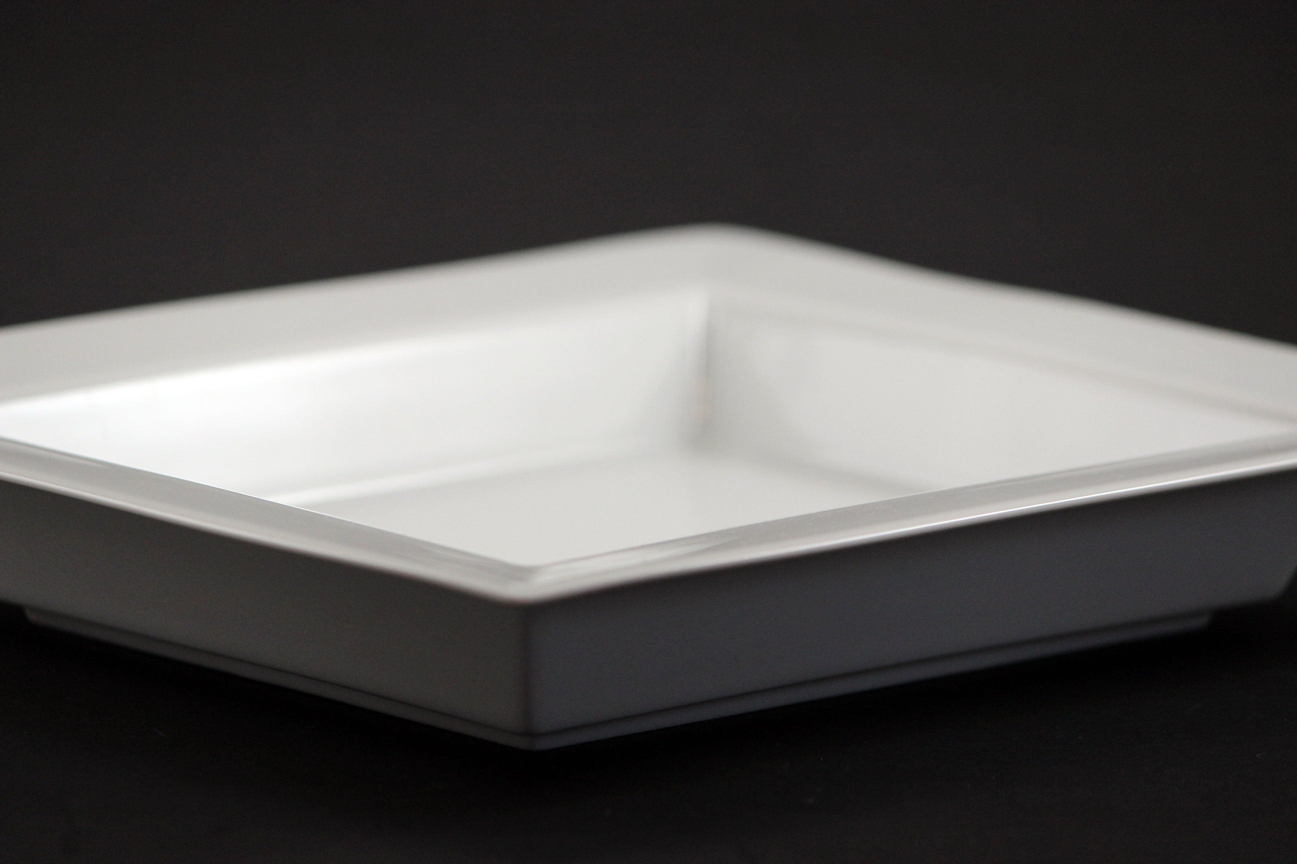 Meissen, Rectangular White Porcelain Dish
