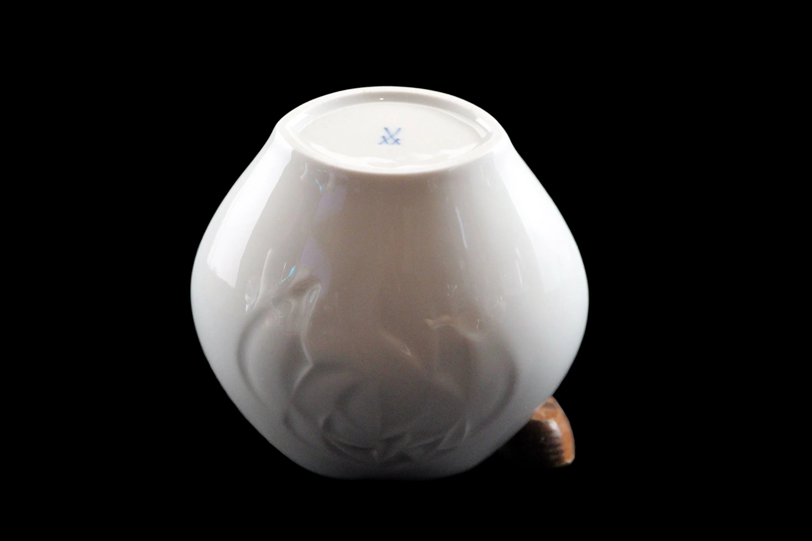 Meissen Small White Porcelain Vase