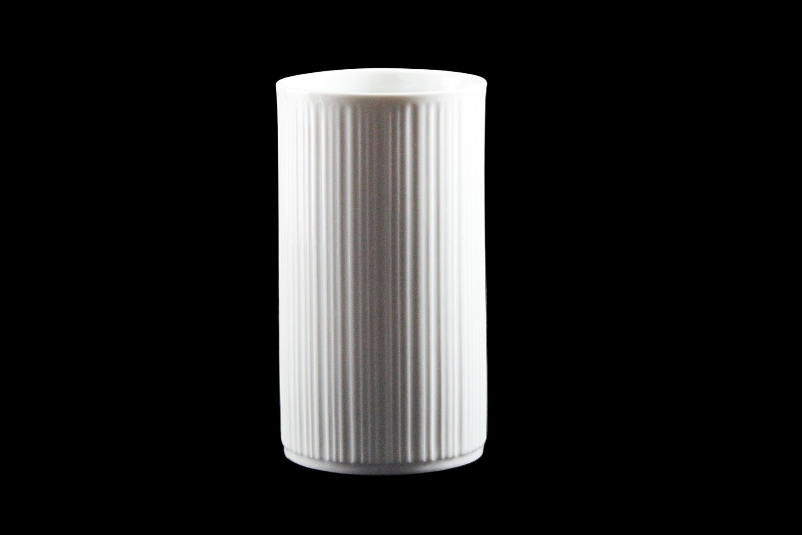 Melitta Germany, White Porcelain Vase