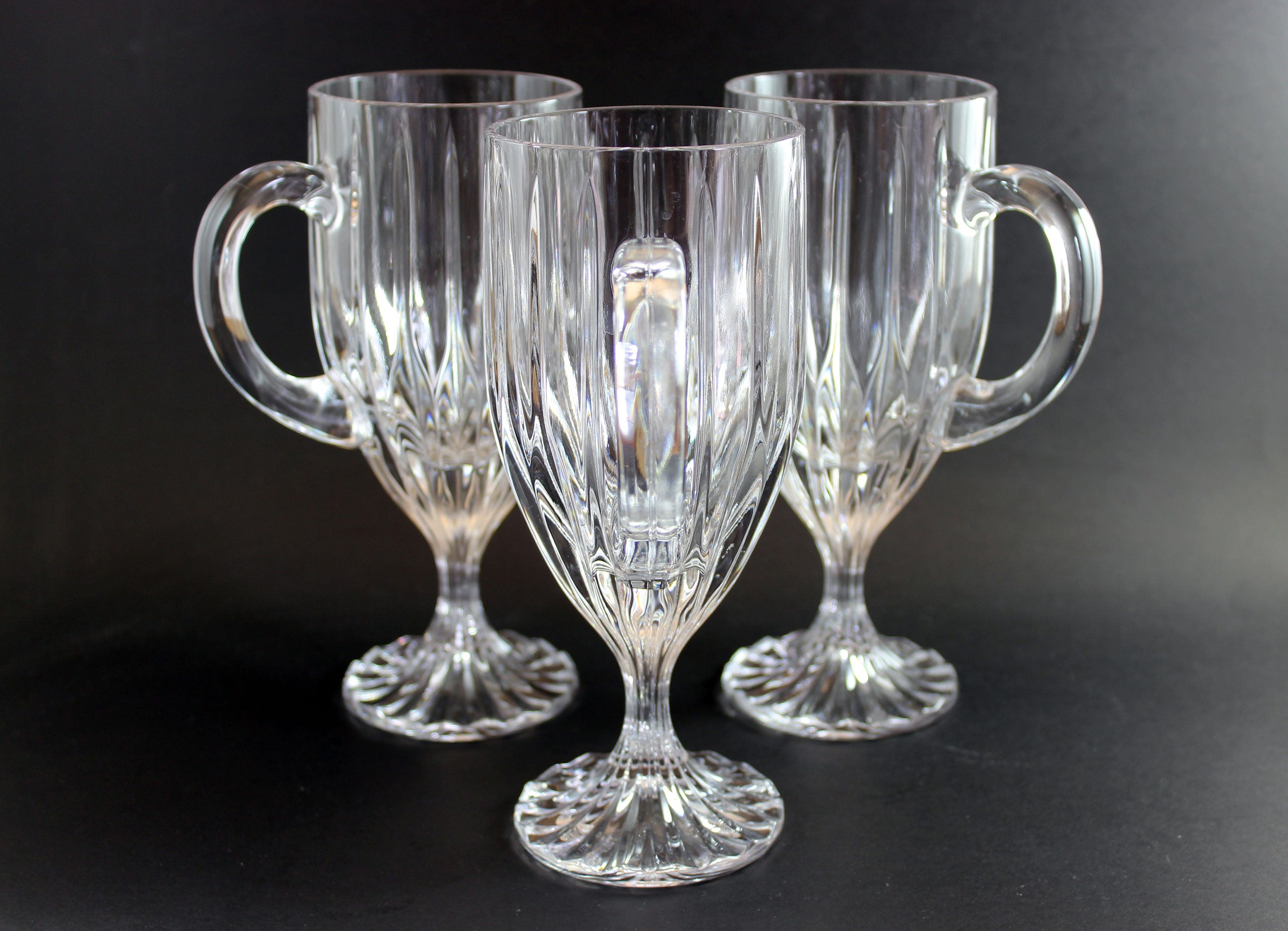 Mikasa Crystal, Park Lane Pattern, Irish Coffee Glasses