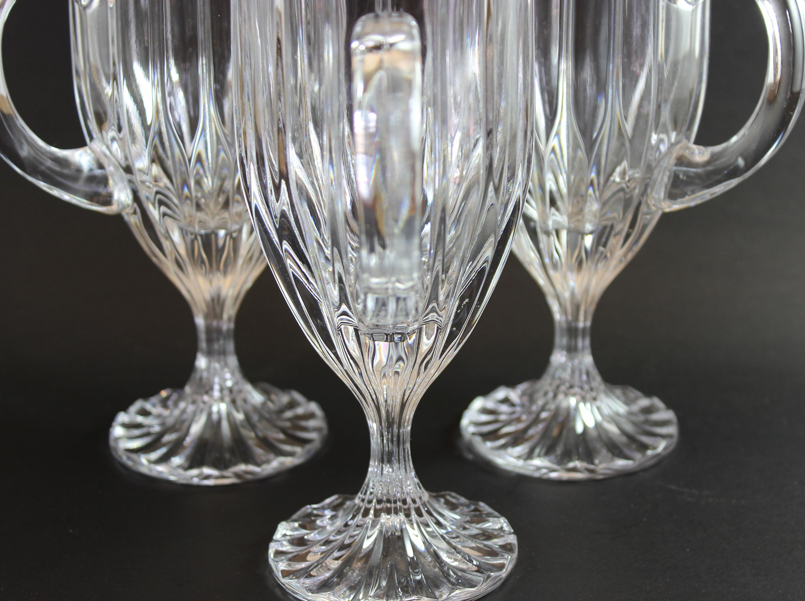 Mikasa Crystal, Park Lane Pattern, Irish Coffee Glasses