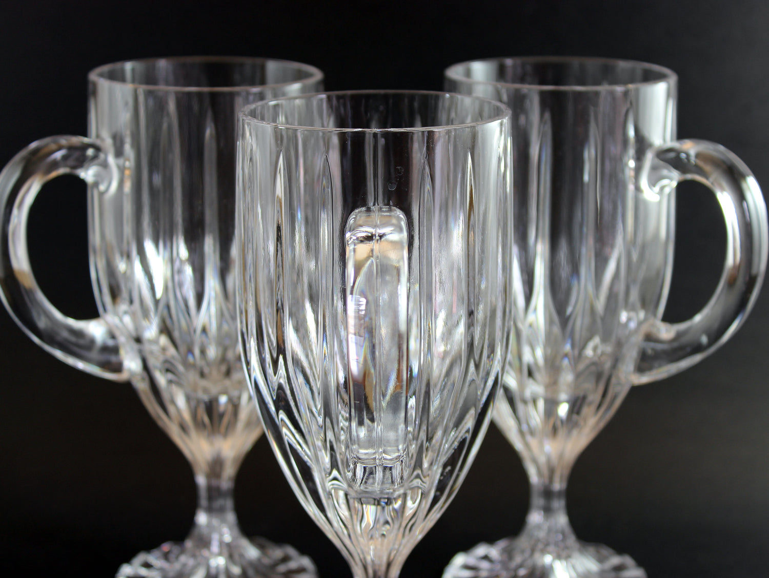 Mikasa Crystal, Park Lane Pattern, Irish Coffee Glasses