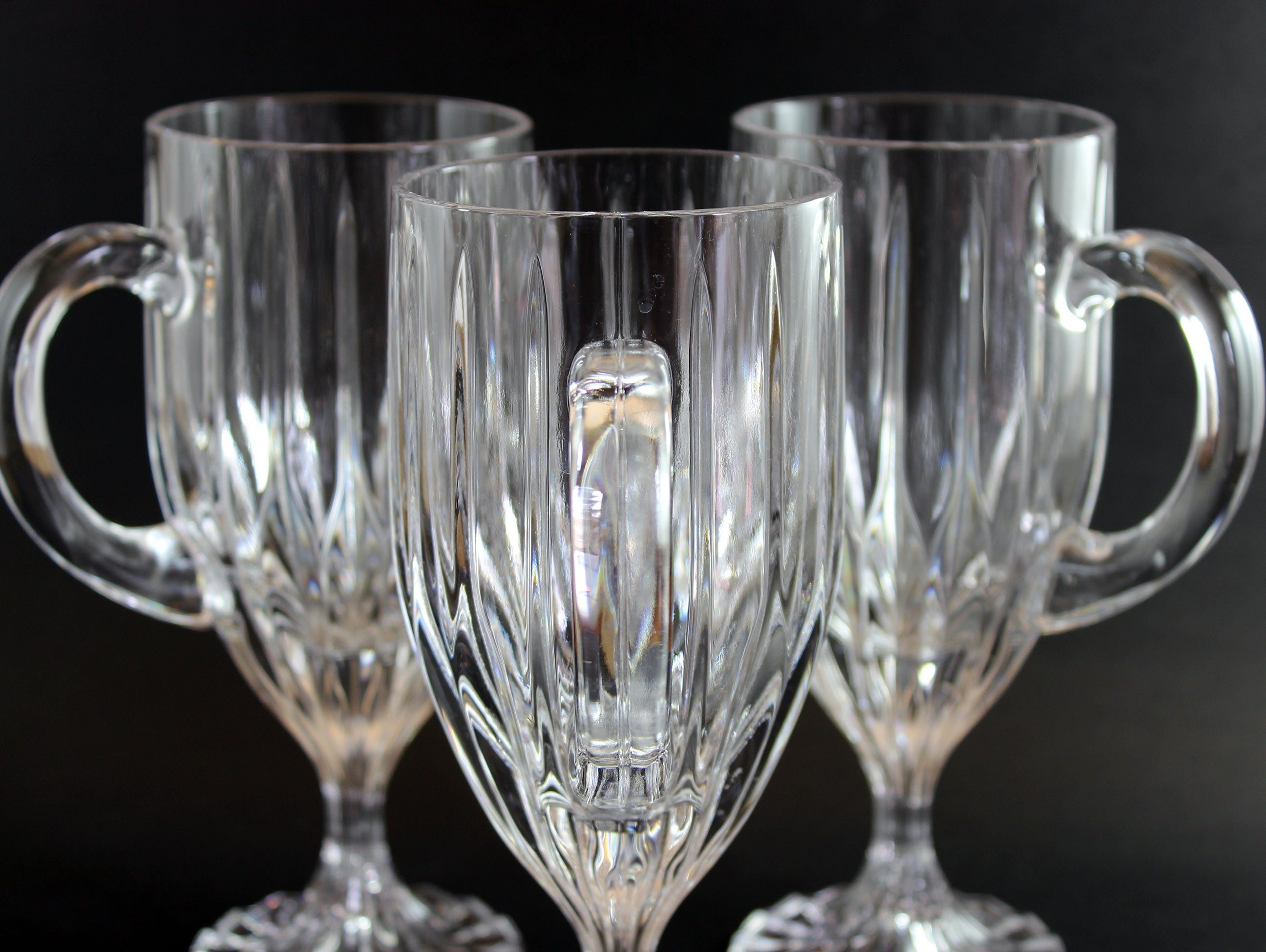 Mikasa Crystal, Park Lane Pattern, Irish Coffee Glasses