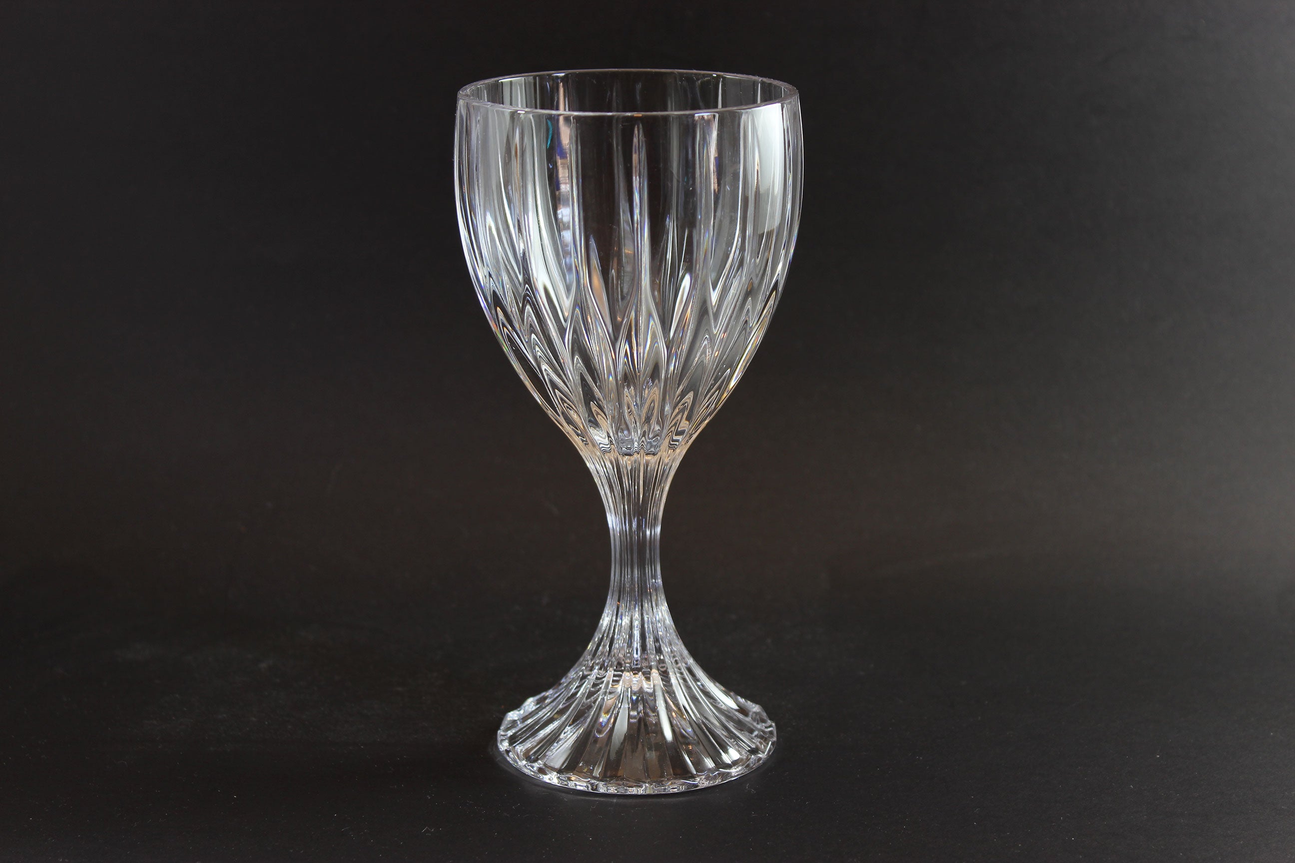 Mikasa Crystal, Park Lane Pattern, Red Wine or Water Goblets