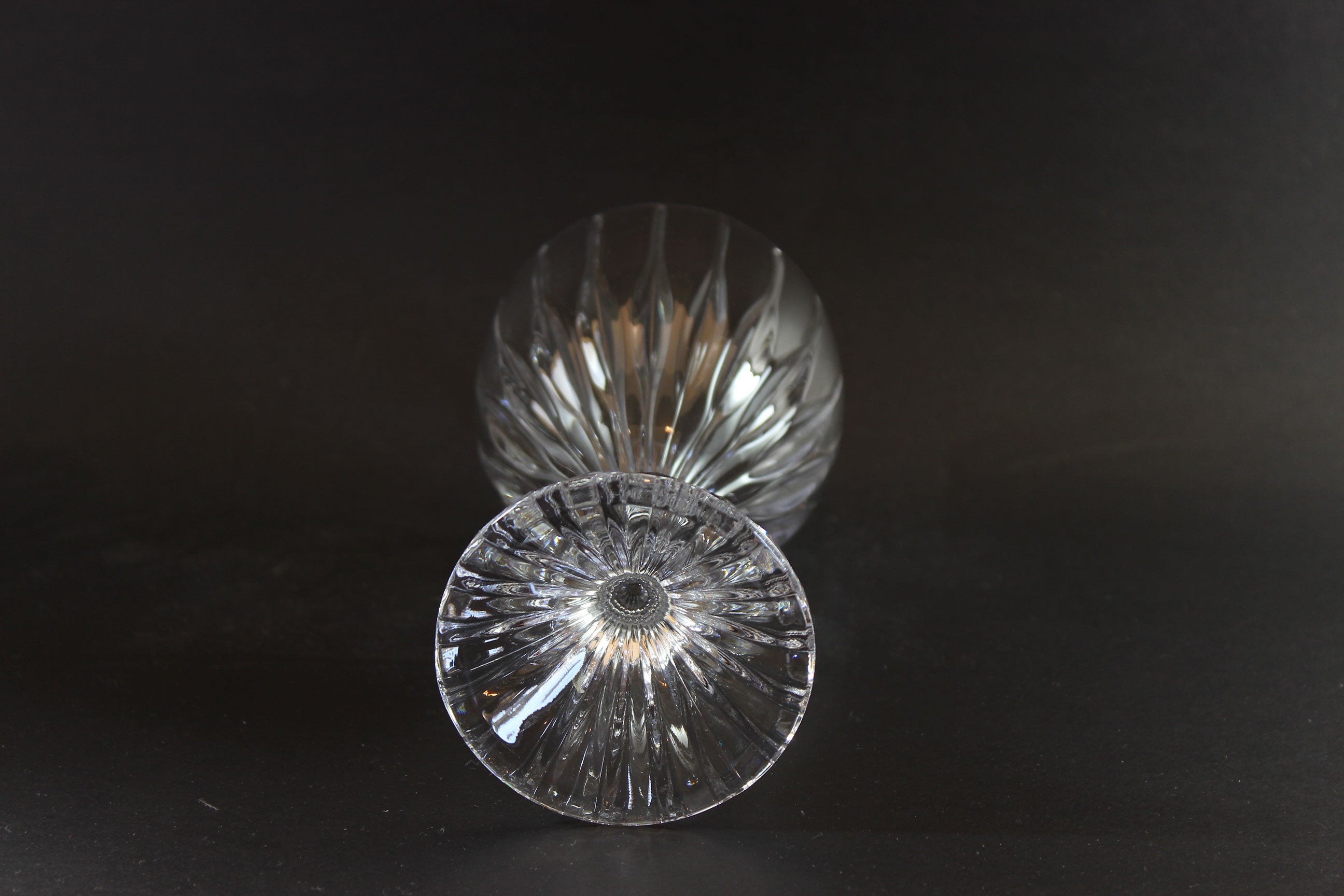 Mikasa Crystal, Park Lane Pattern, Red Wine or Water Goblets