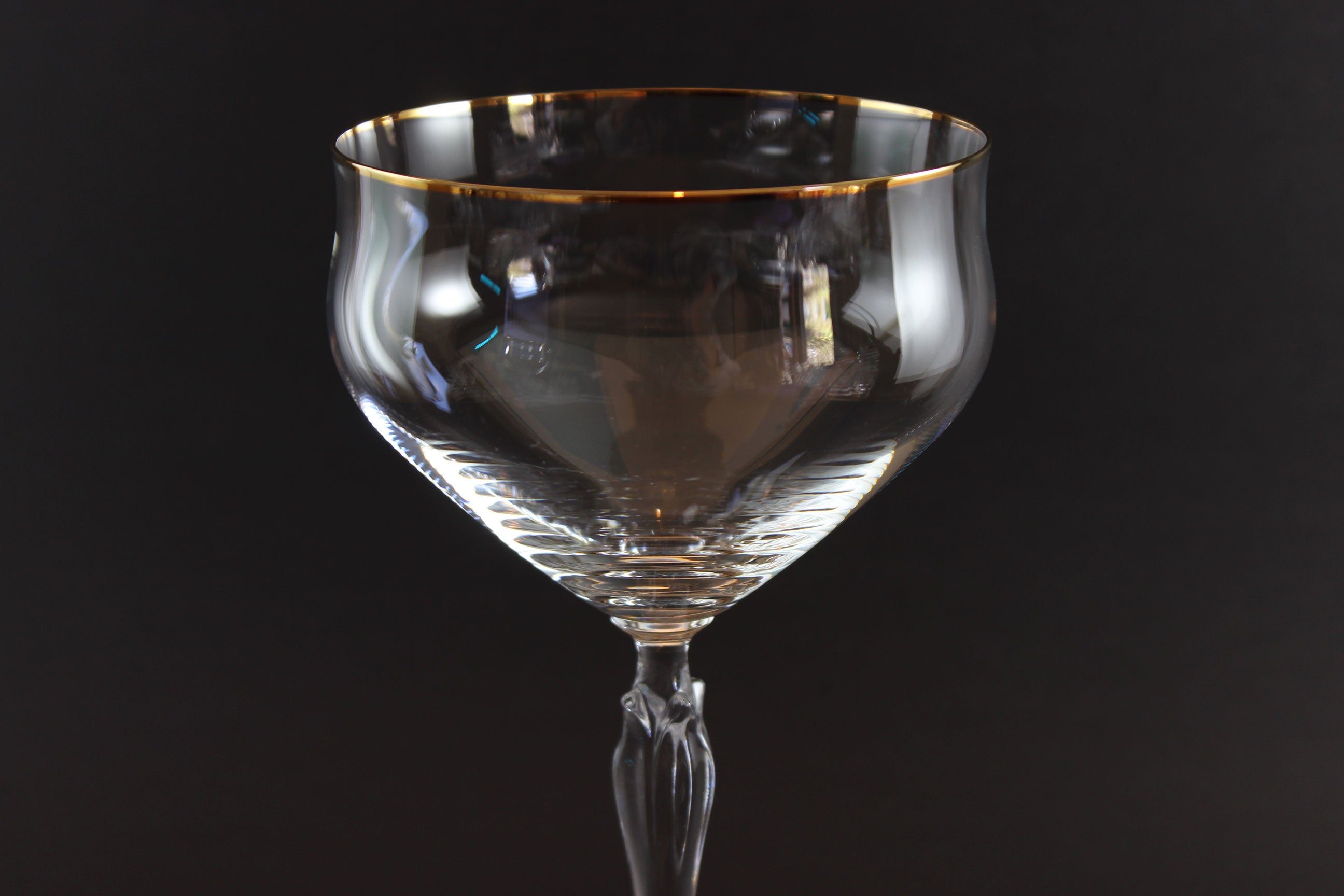 Mikasa, Romanaire Gold, Champagne Coupes