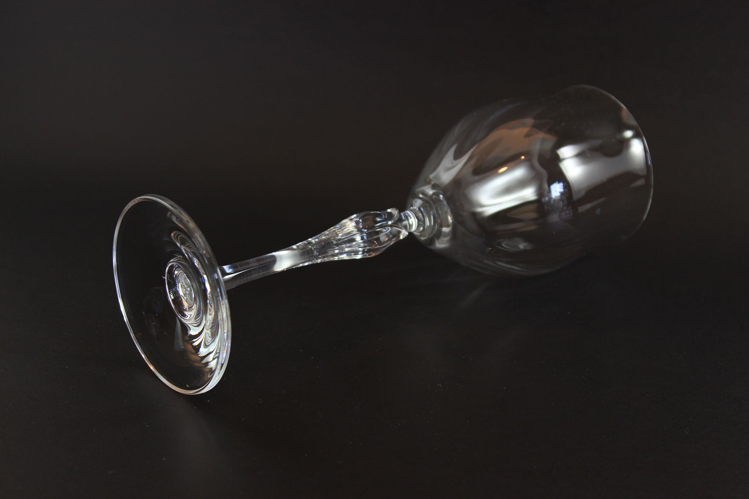 Mikasa, Spring Petals Pattern, White Wine Glasses