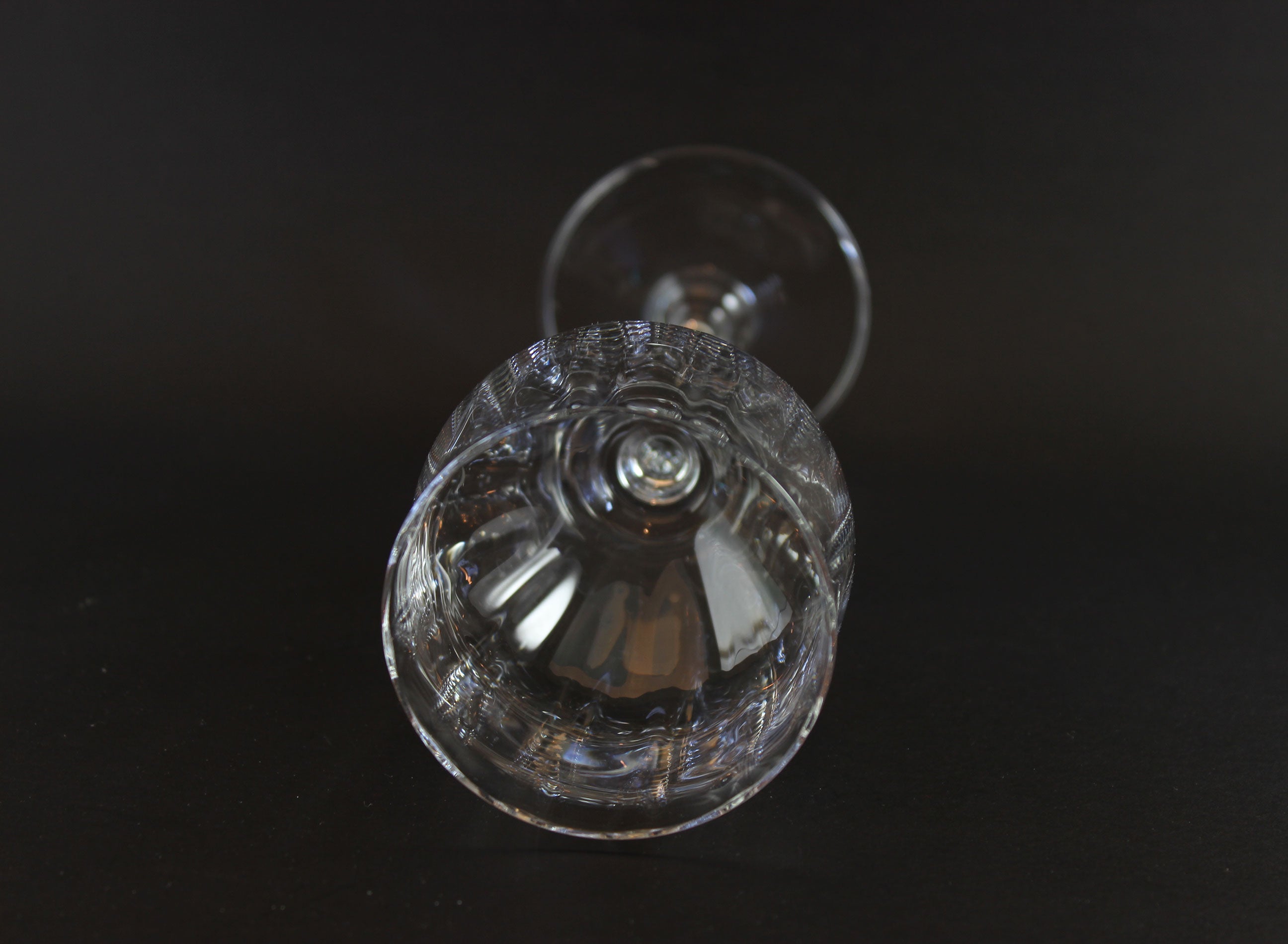 Mikasa, Spring Petals Pattern, White Wine Glasses