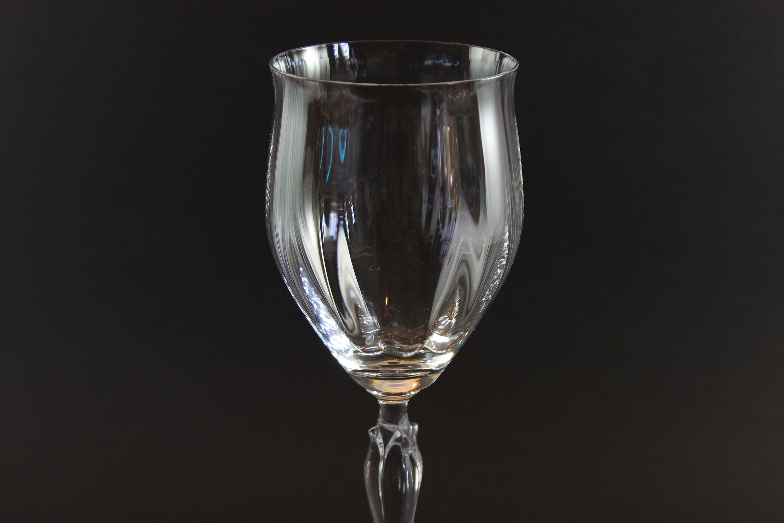 Mikasa, Spring Petals Pattern, White Wine Glasses