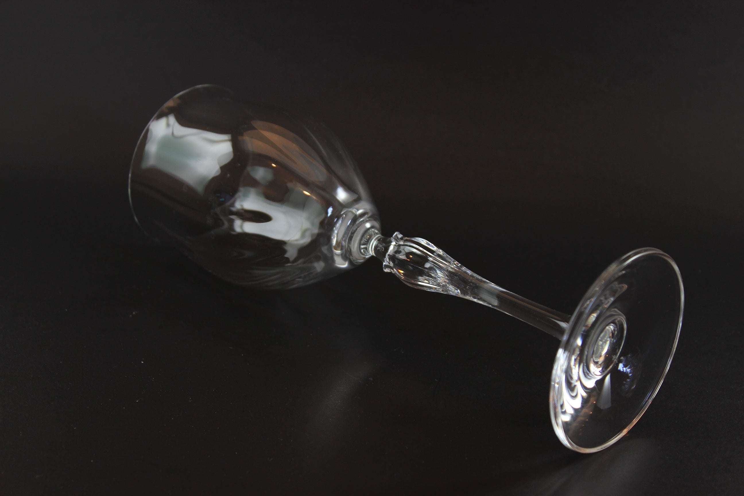 Mikasa, Spring Petals Pattern, White Wine Glasses