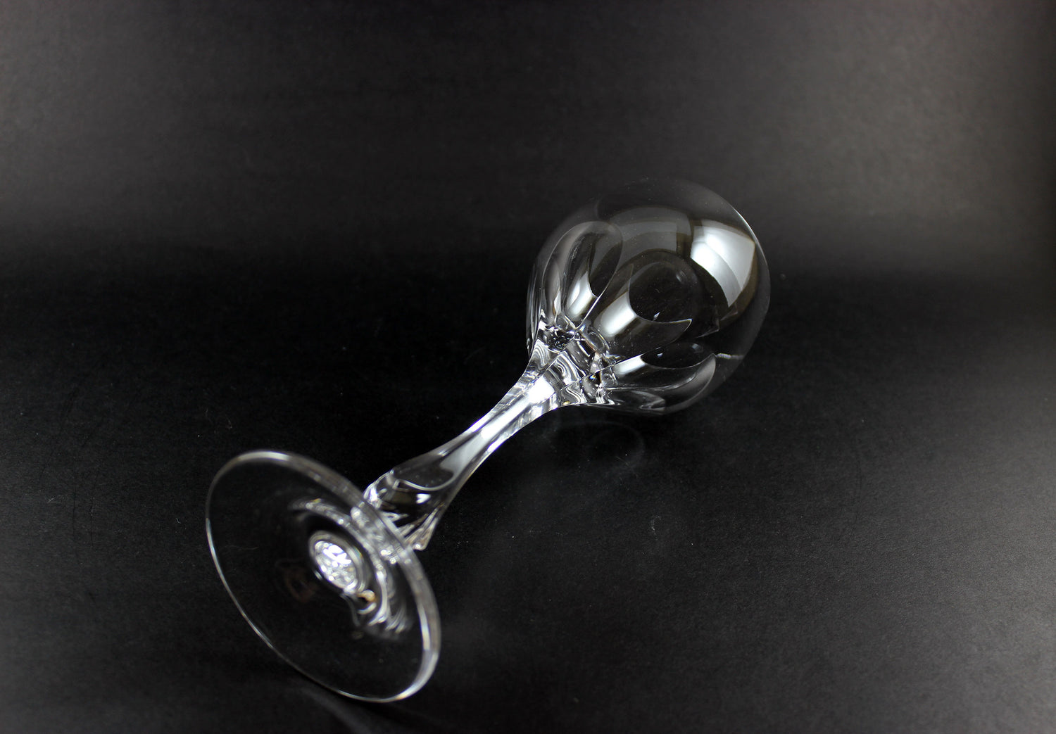 Nachtmann Crystal, Lenore Pattern, Claret Wine Glasses