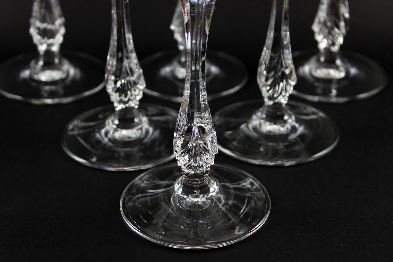 Nachtmann Crystal, Lenore Pattern, Water Goblets
