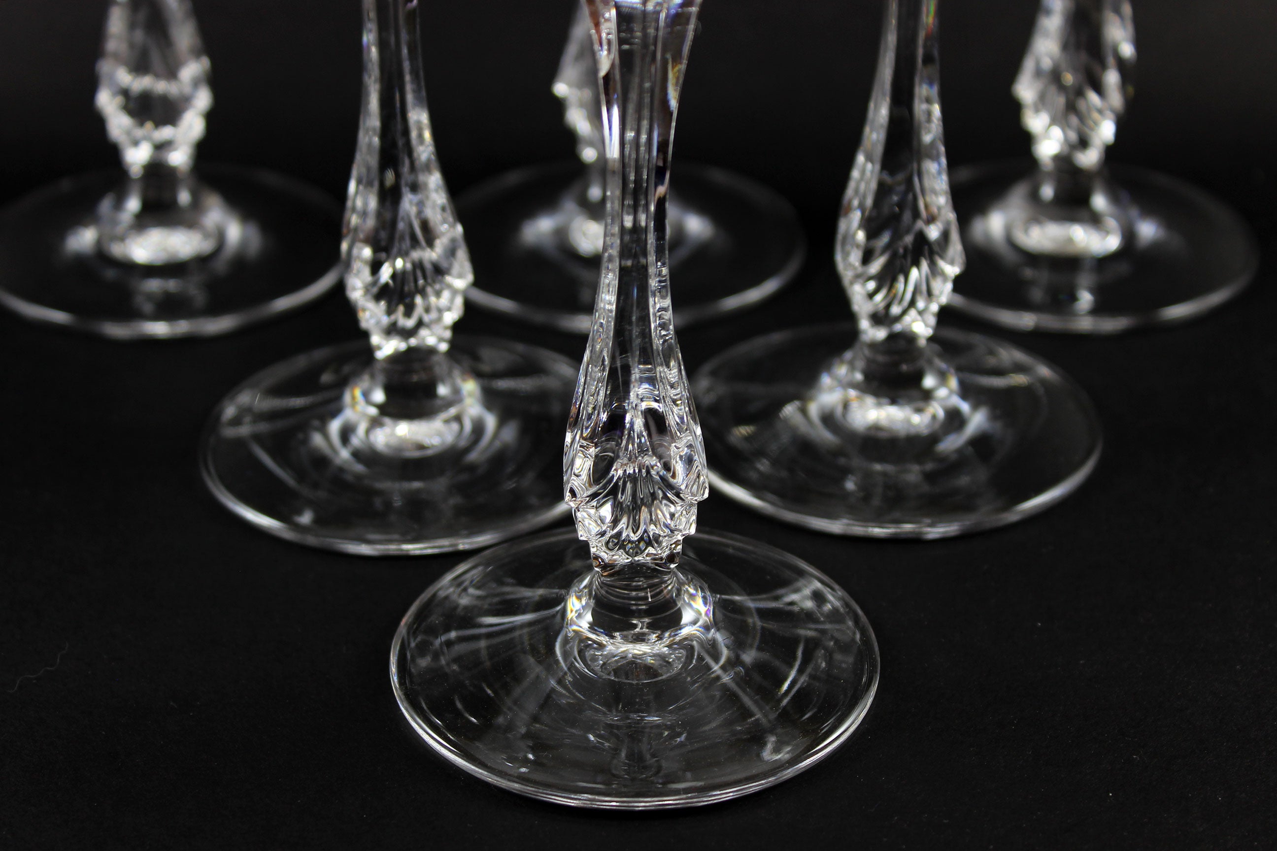 Nachtmann Crystal, Lenore Pattern, Water Goblets