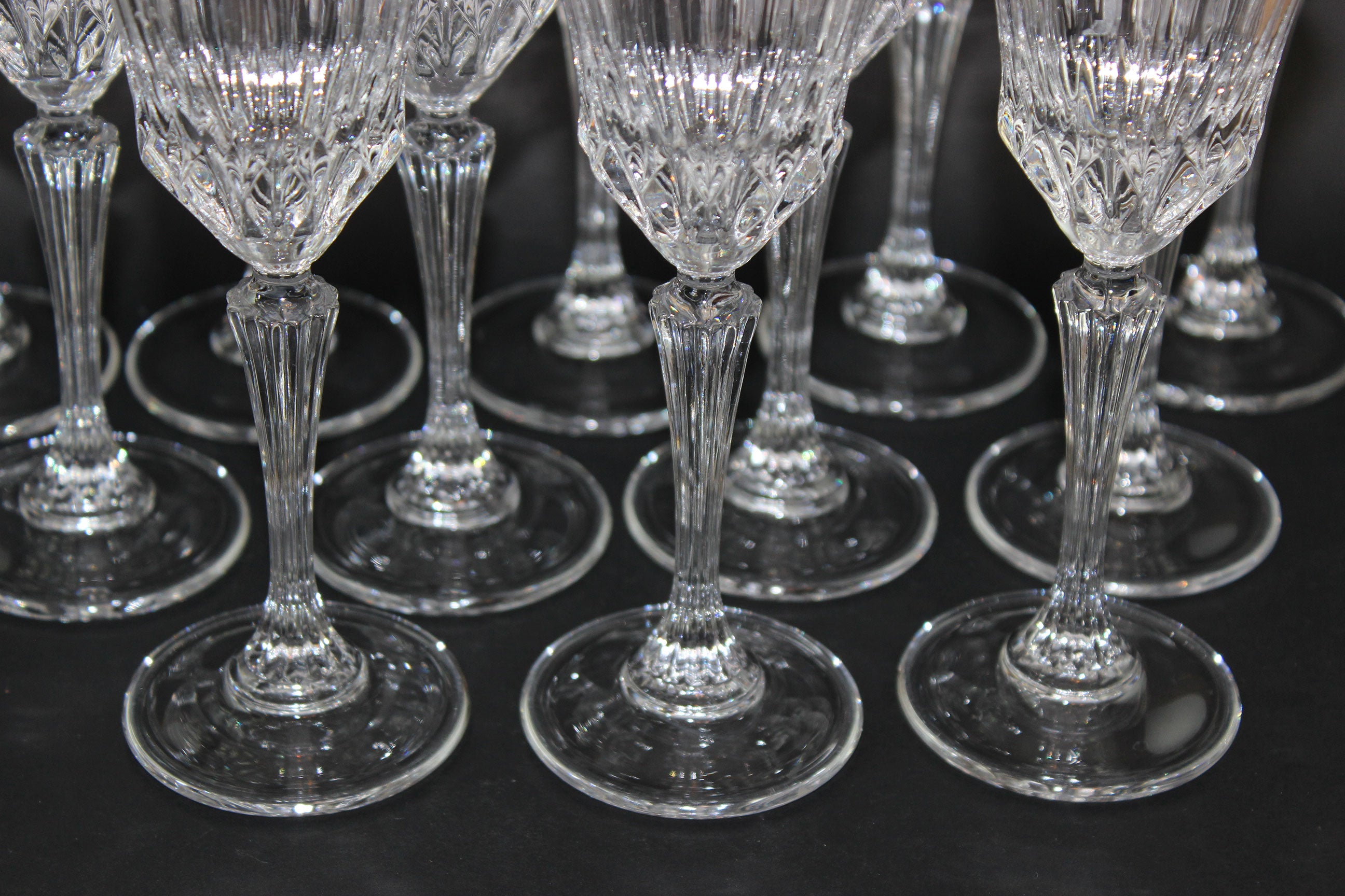 Oneida Crystal, Tall Cordial or Sherry Glass, Adagio Pattern