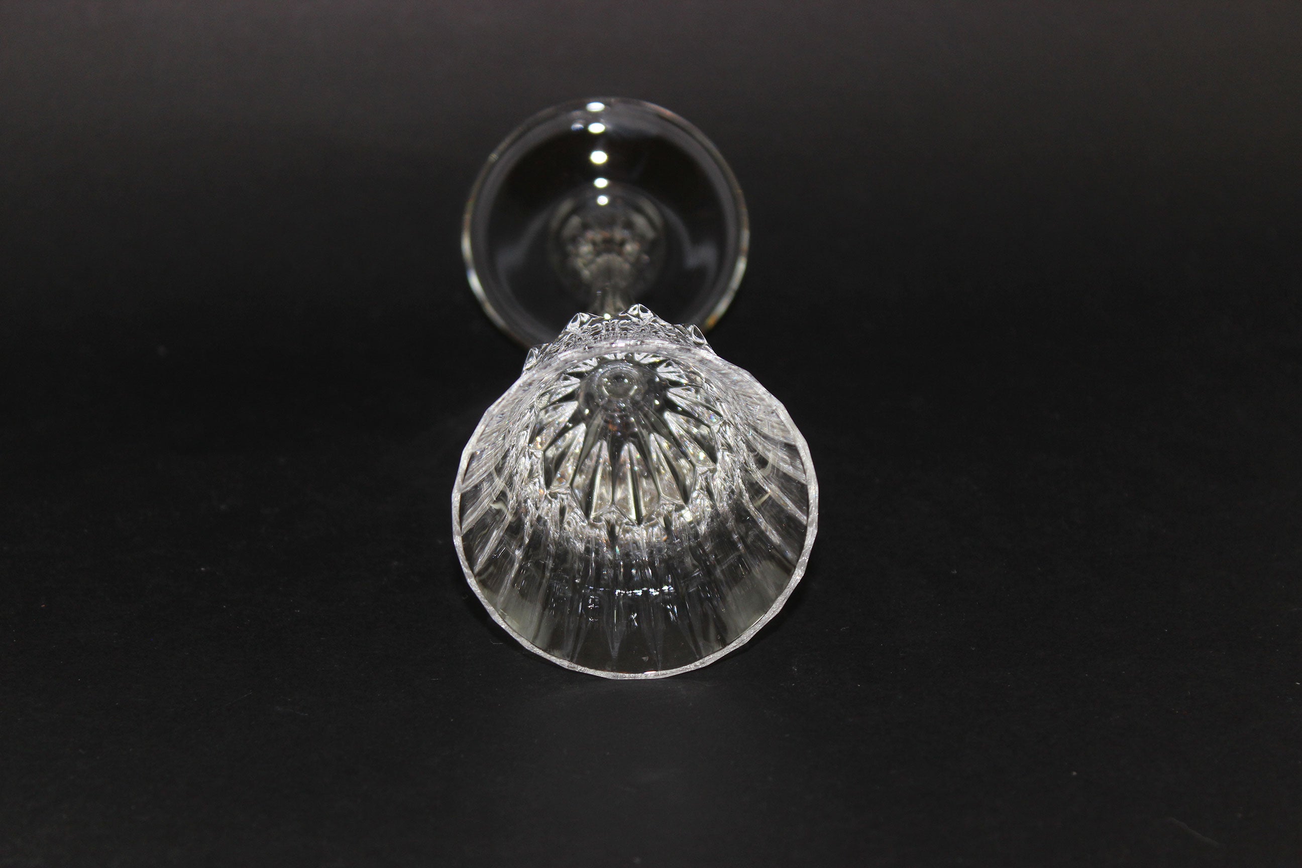 Oneida Crystal, Tall Cordial or Sherry Glass, Adagio Pattern