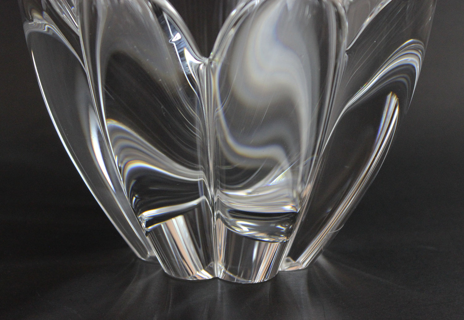 Orrefors, Mayflower Eight Petal Bowl