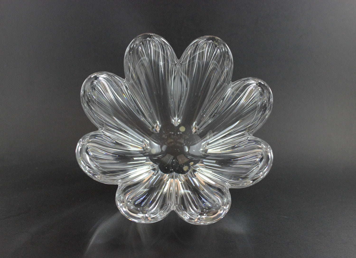 Orrefors, Mayflower Eight Petal Bowl