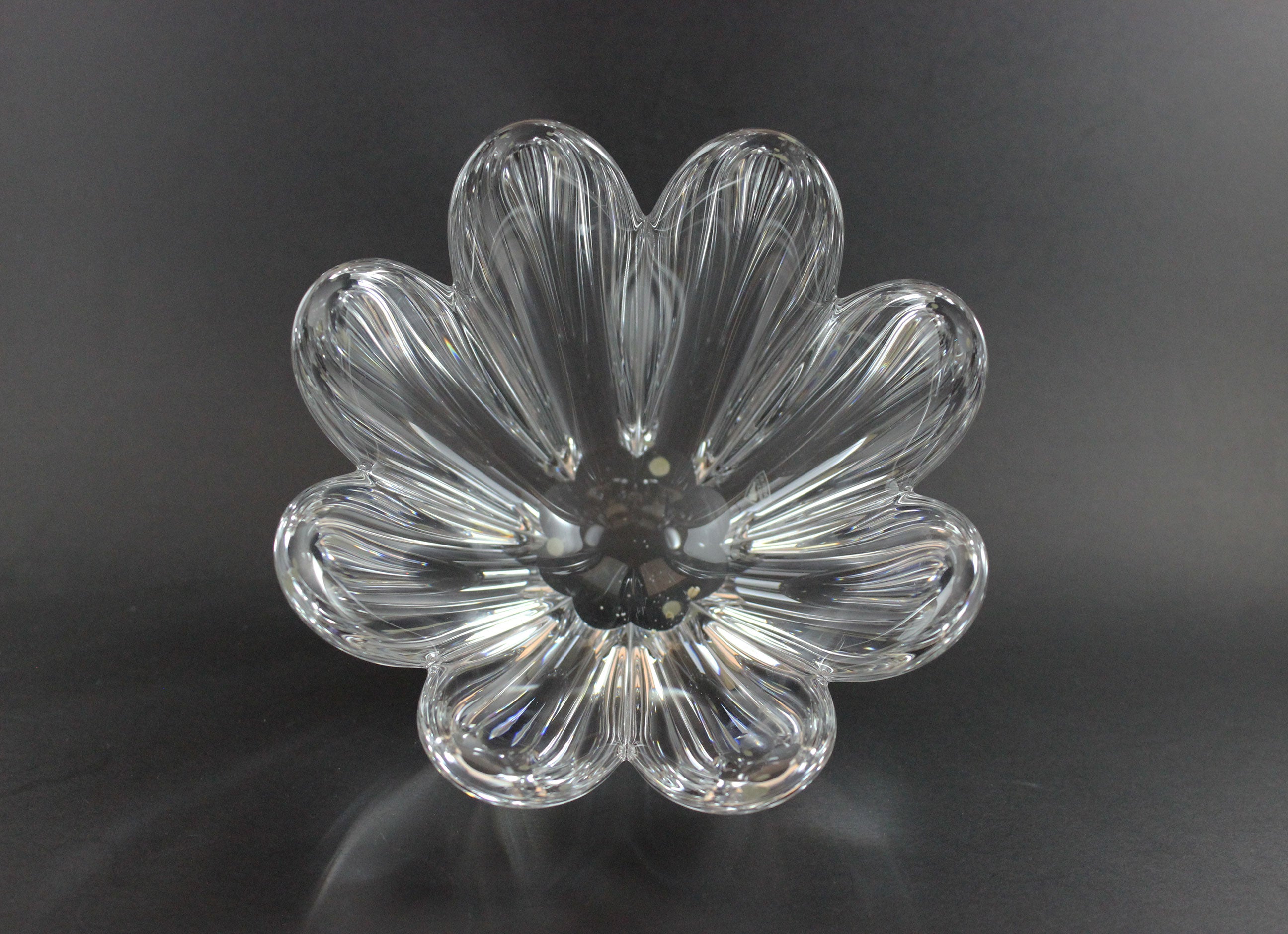 Orrefors, Mayflower Eight Petal Bowl