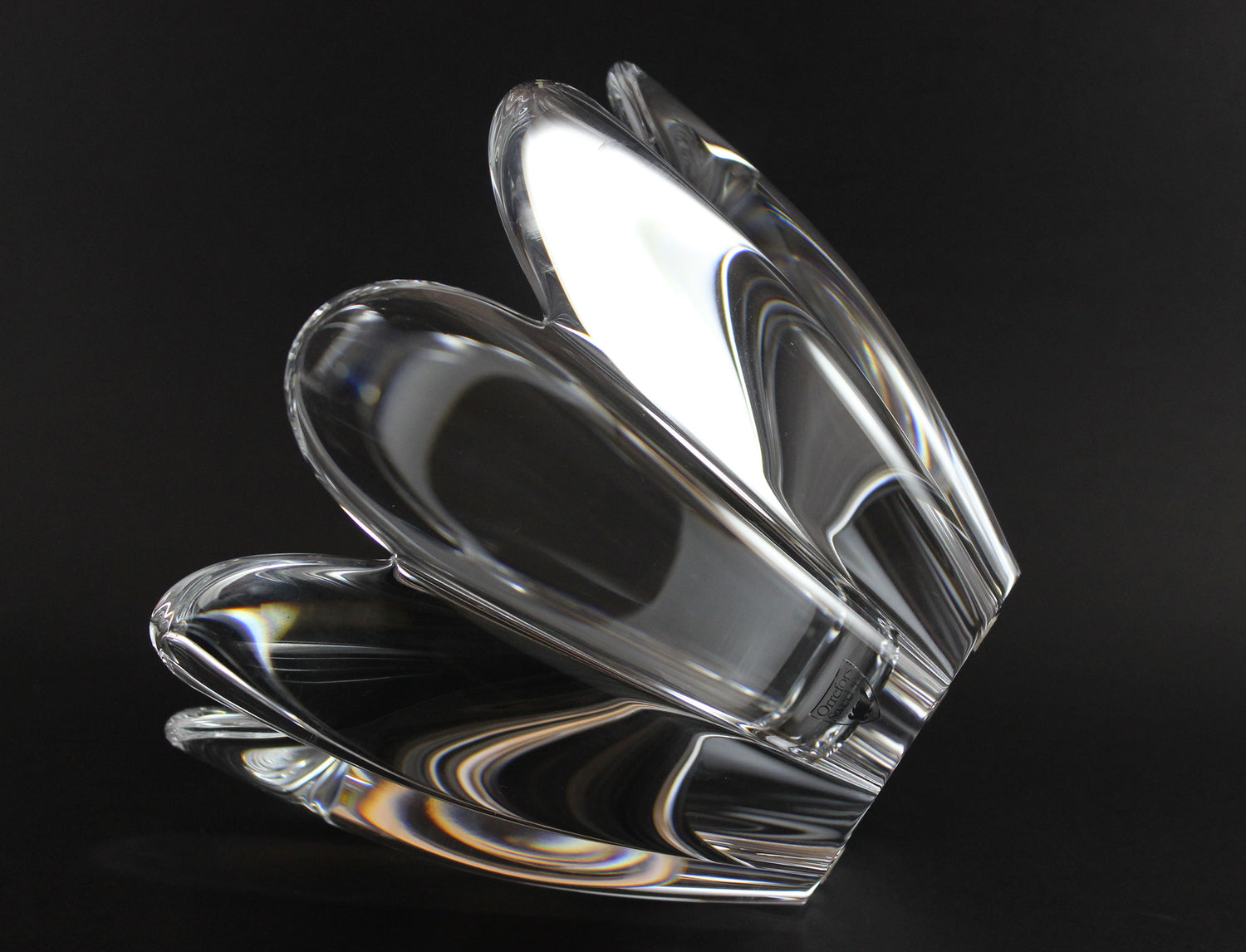 Orrefors, Mayflower Eight Petal Bowl