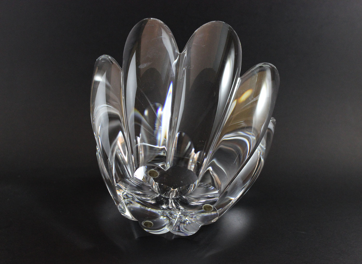 Orrefors, Mayflower Eight Petal Bowl