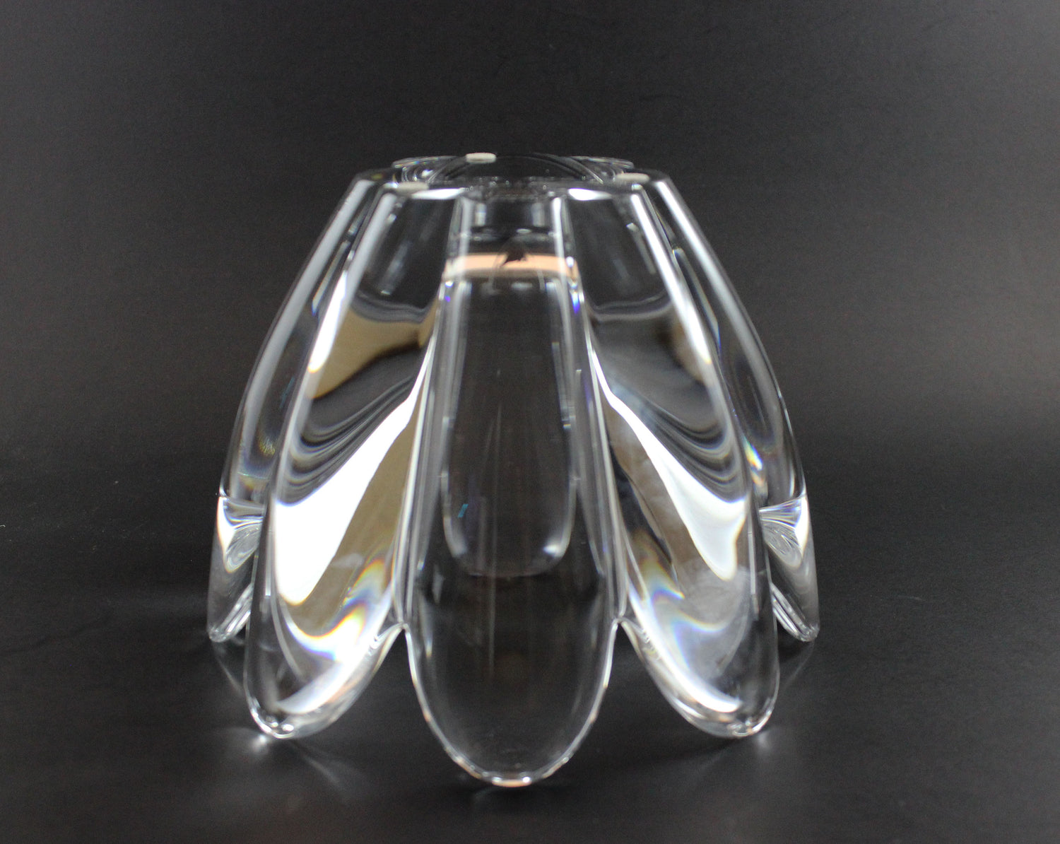 Orrefors, Mayflower Eight Petal Bowl